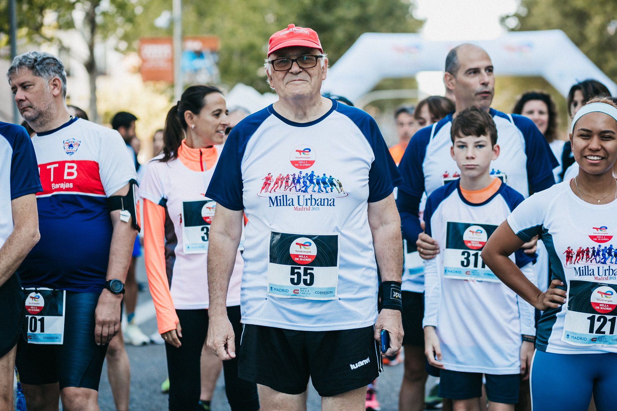Las mejores fotos de las carreras populares en la TotalEnergies Milla Internacional de Madrid 2023. (24)
