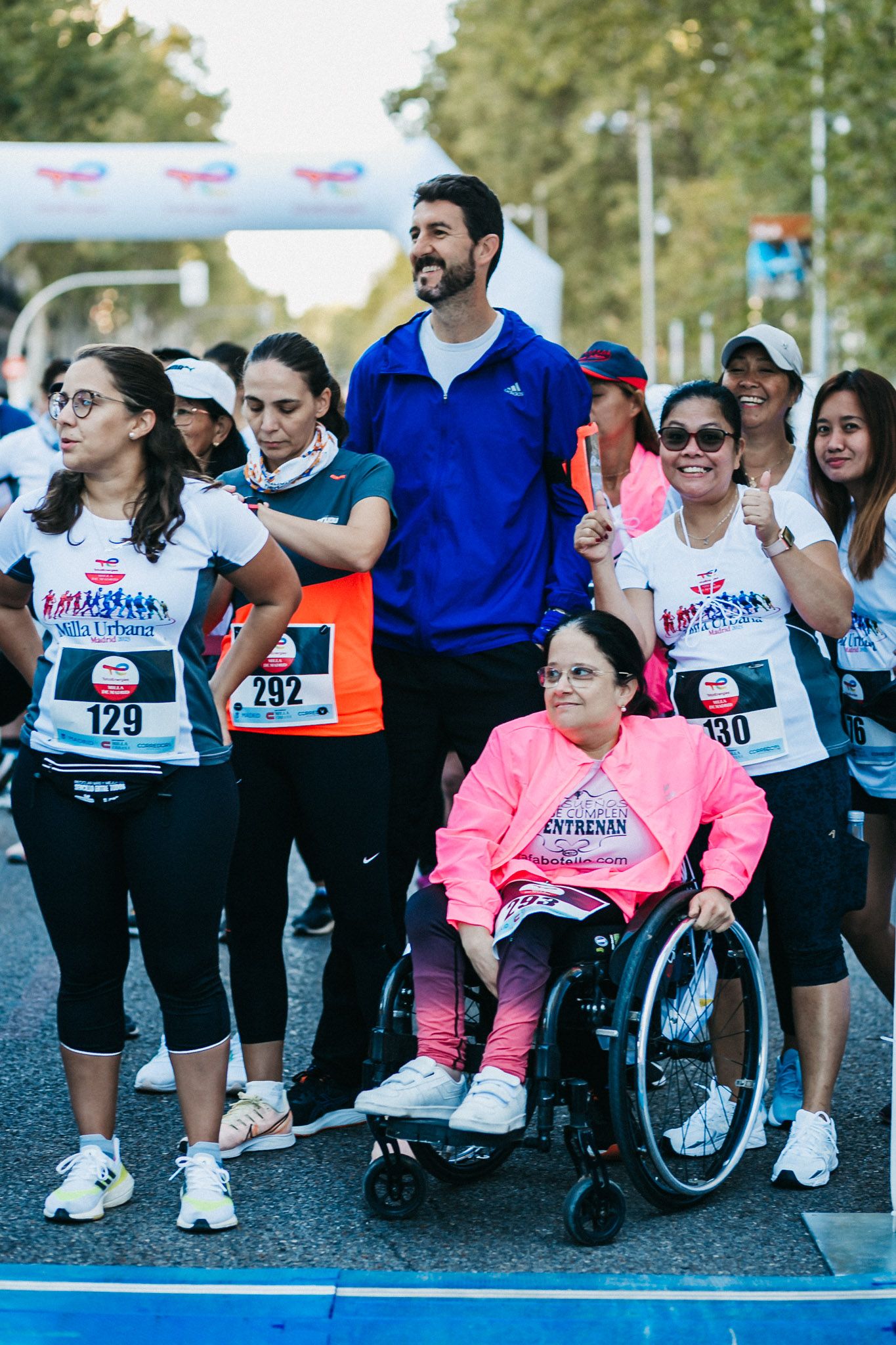 Las mejores fotos de las carreras populares en la TotalEnergies Milla Internacional de Madrid 2023. (29)