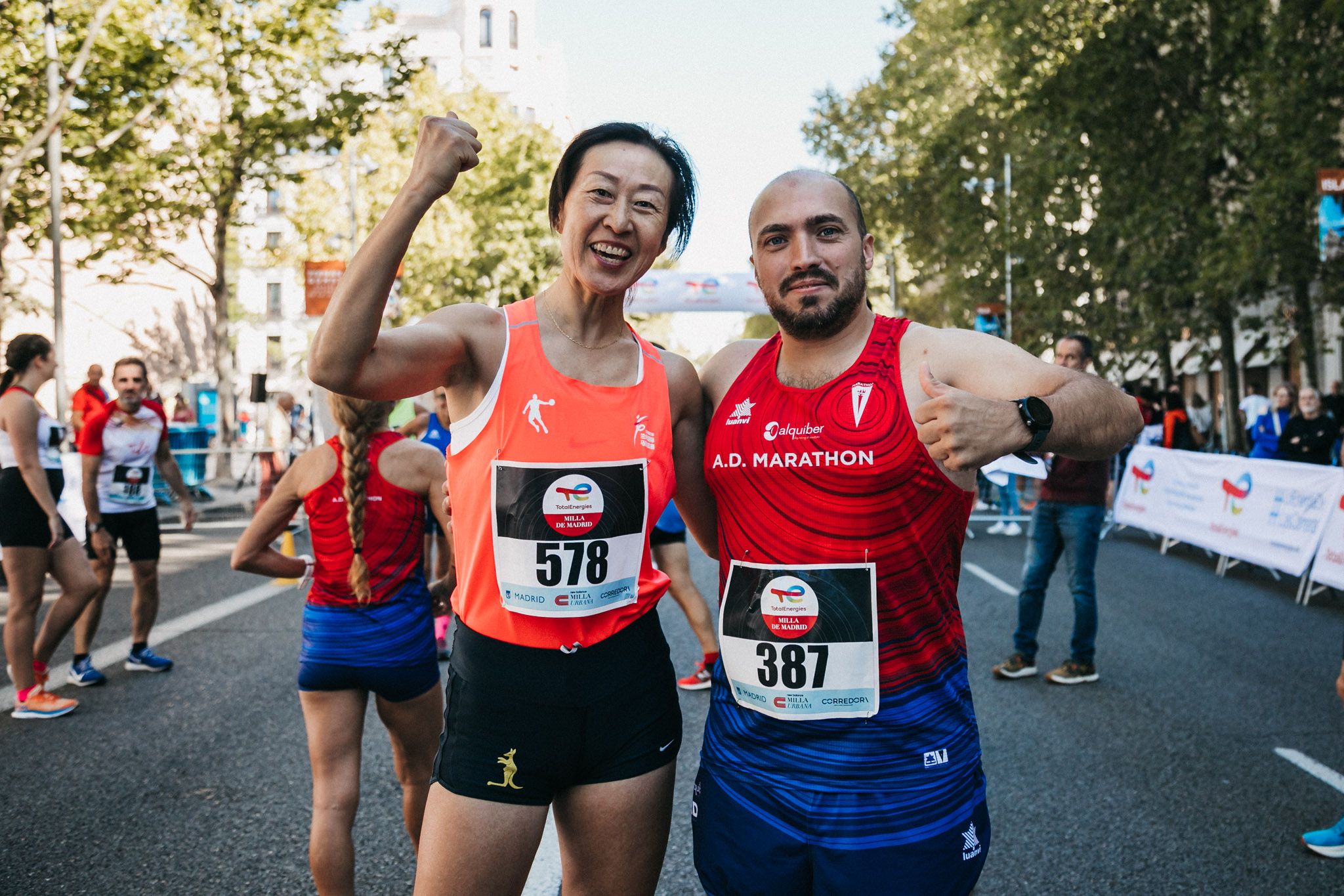 Las mejores fotos de las carreras populares en la TotalEnergies Milla de Madrid 2023. (8)