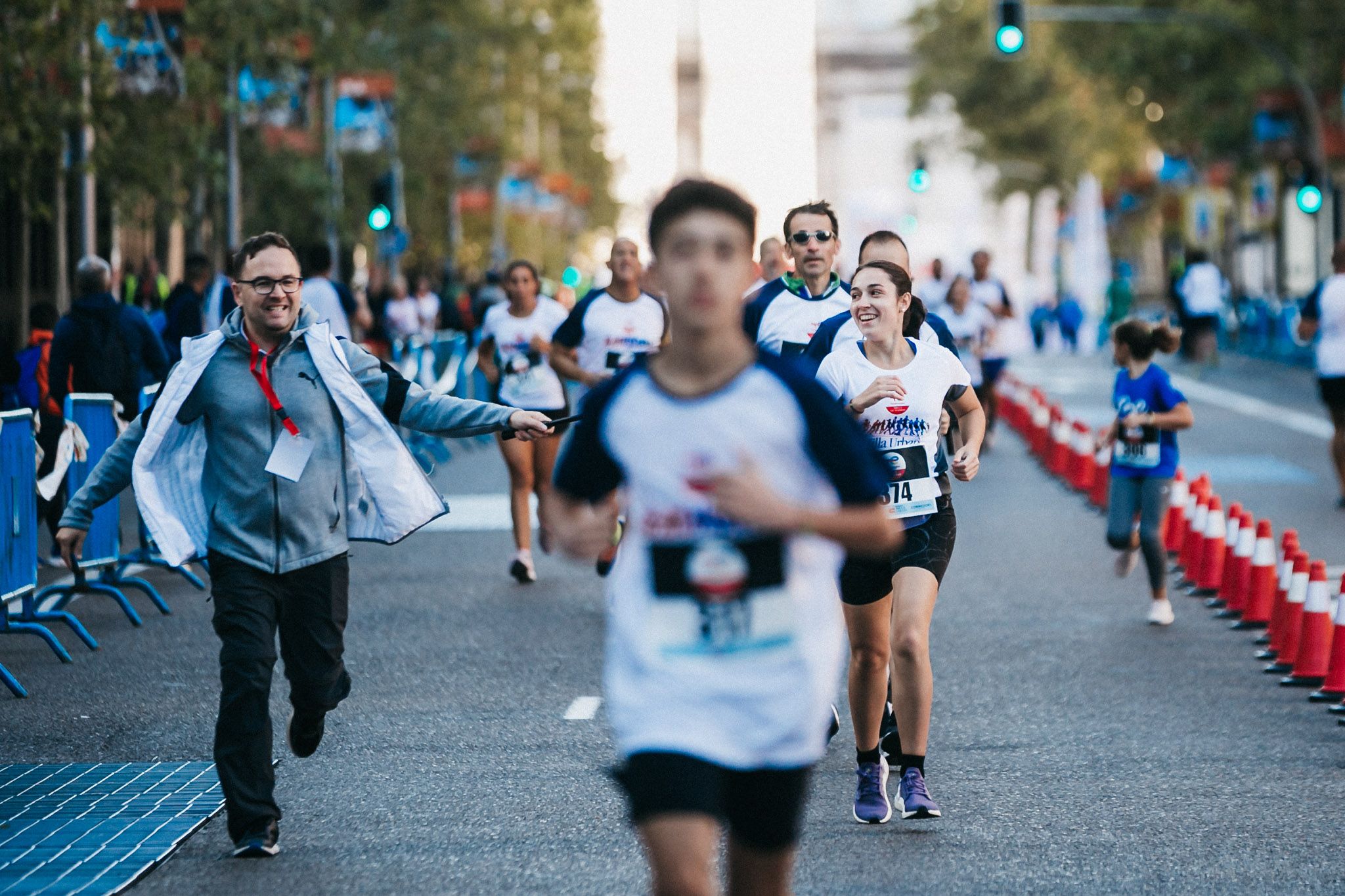 Las mejores fotos de las carreras populares en la TotalEnergies Milla Internacional de Madrid 2023. (43)