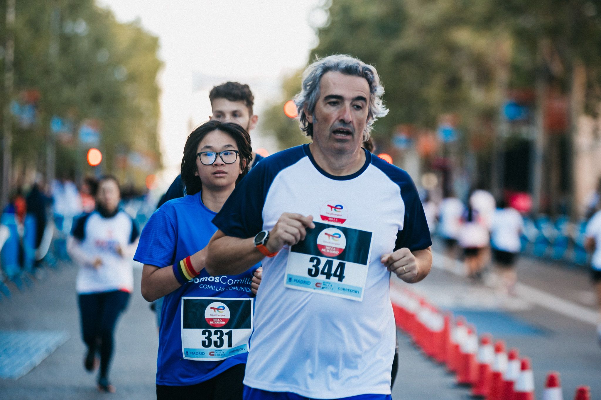 Las mejores fotos de las carreras populares en la TotalEnergies Milla Internacional de Madrid 2023. (47)