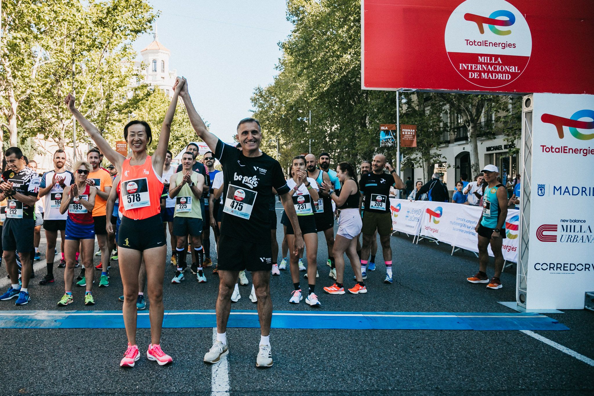 Las mejores fotos de las carreras populares en la TotalEnergies Milla de Madrid 2023. (30)