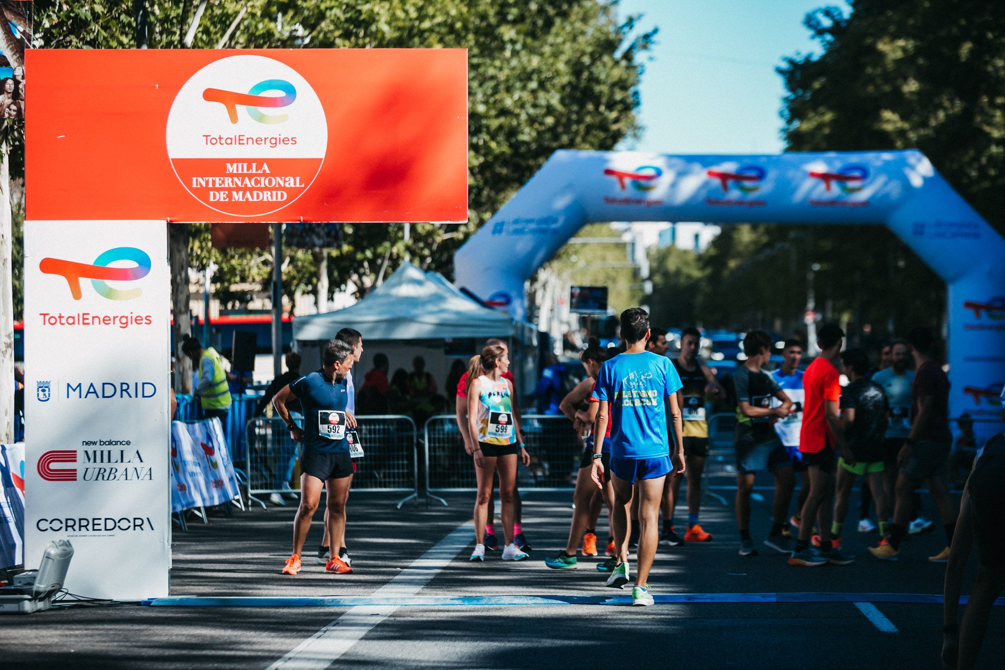 Las mejores fotos de las carreras populares en la TotalEnergies Milla de Madrid 2023. (107)