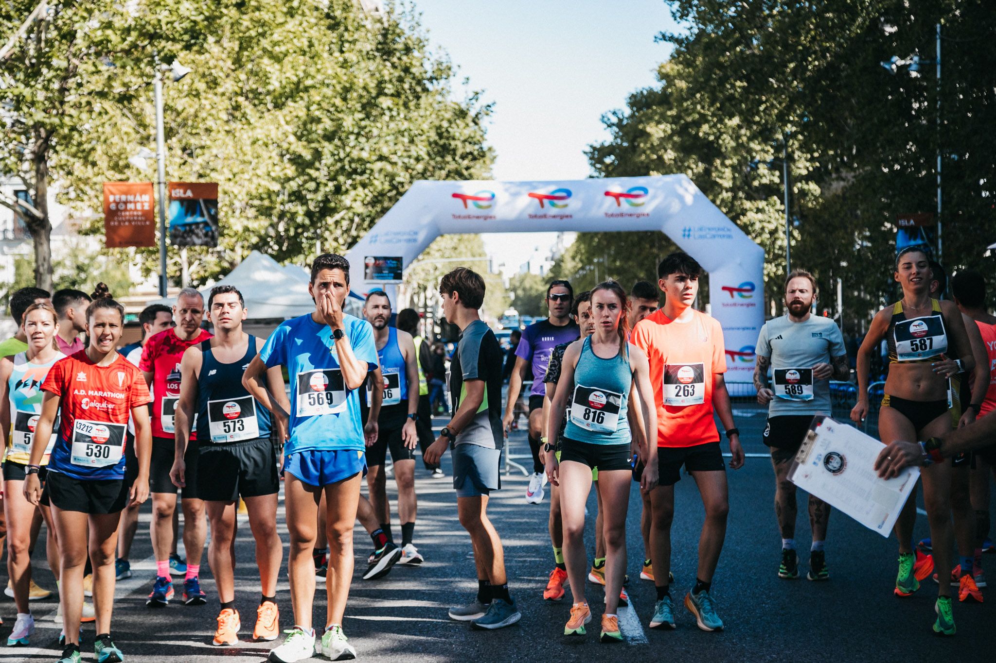 Las mejores fotos de las carreras populares en la TotalEnergies Milla de Madrid 2023. (113)