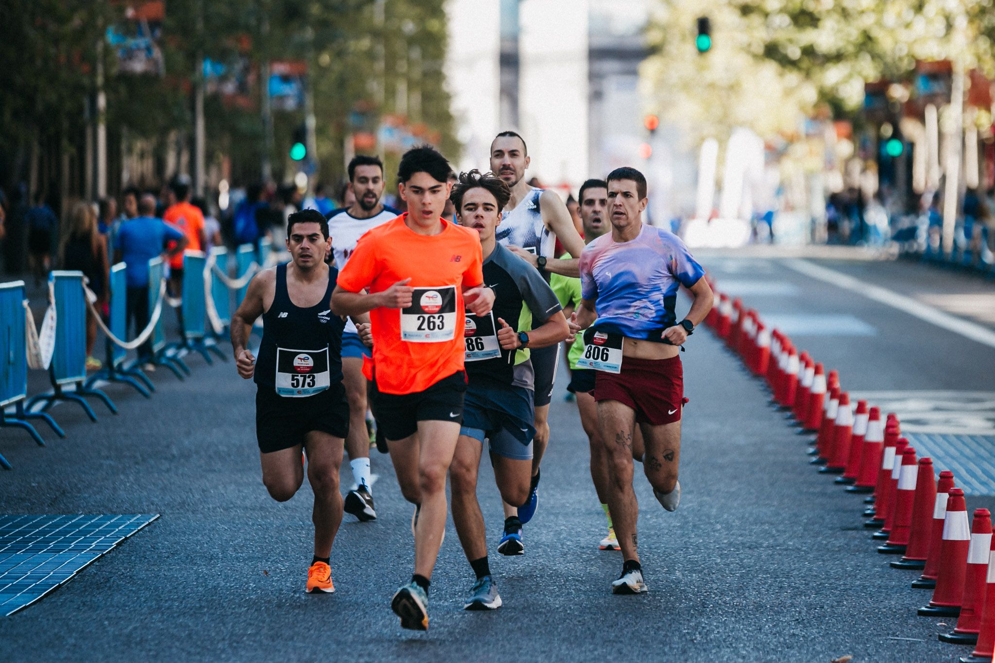 Las mejores fotos de las carreras populares en la TotalEnergies Milla de Madrid 2023. (129)