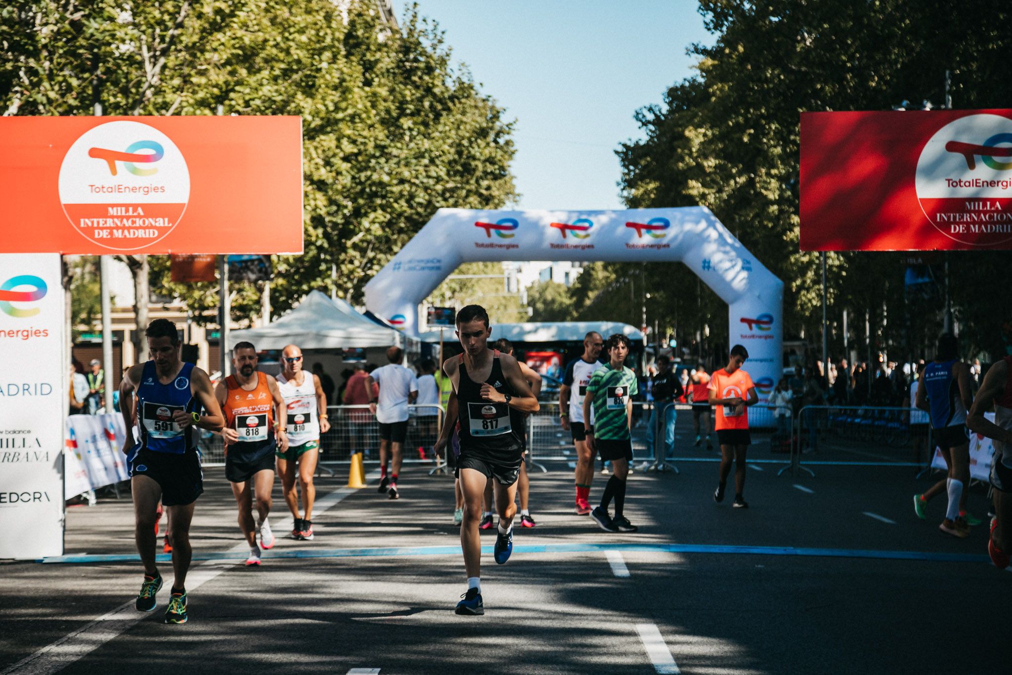 Las mejores fotos de las carreras populares en la TotalEnergies Milla de Madrid 2023. (148)