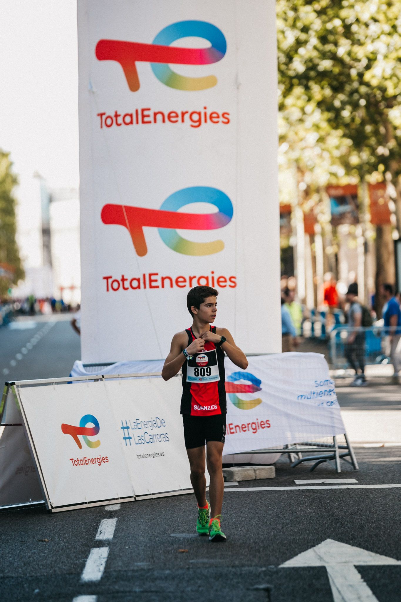 Las mejores fotos de las carreras populares en la TotalEnergies Milla de Madrid 2023. (150)