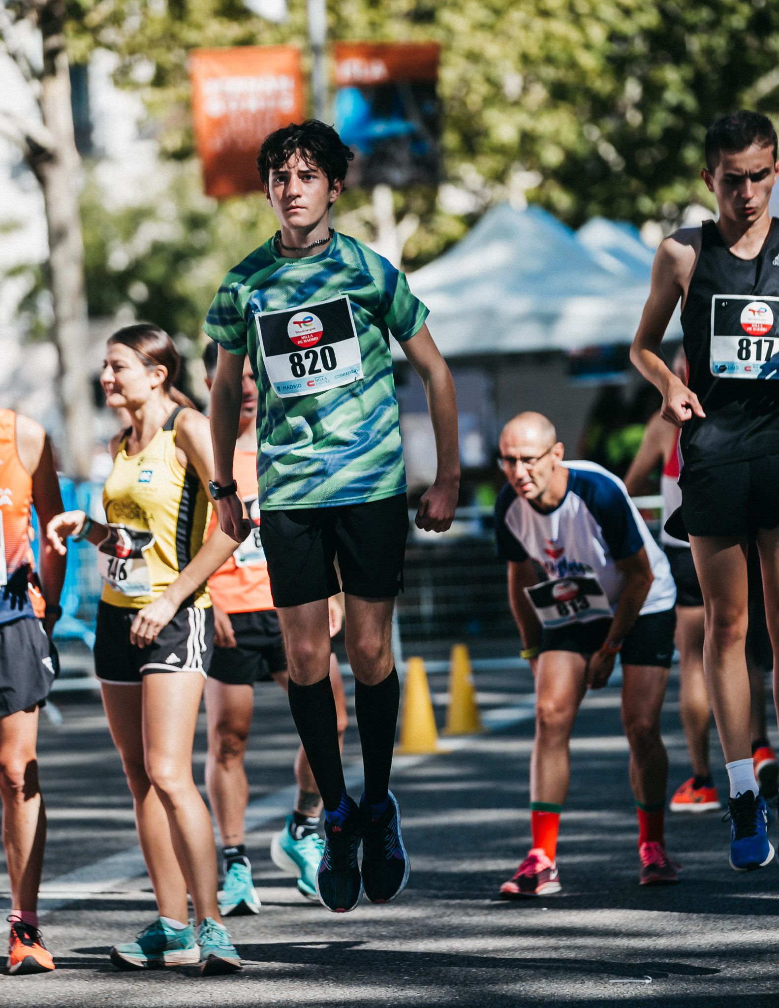 Las mejores fotos de las carreras populares en la TotalEnergies Milla de Madrid 2023. (160)