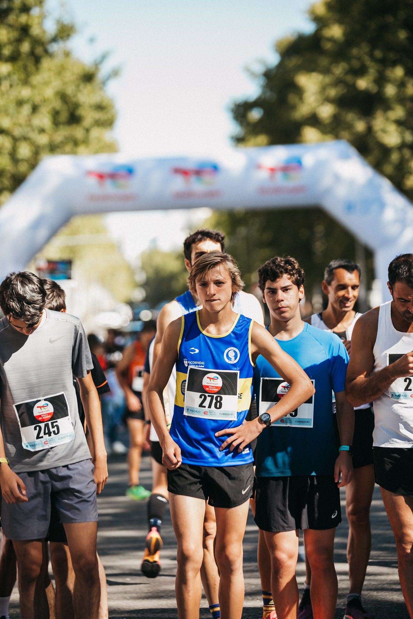 Las mejores fotos de las carreras populares en la TotalEnergies Milla de Madrid 2023. (184)