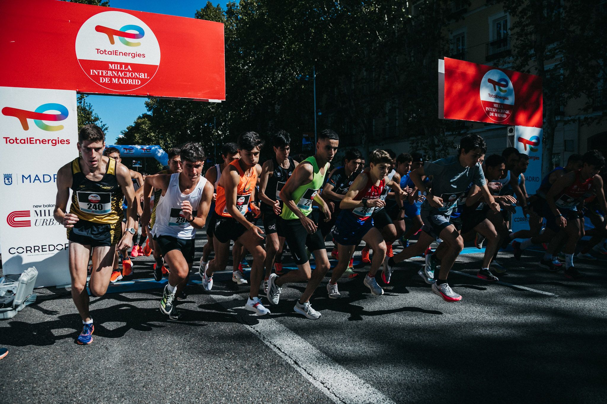Las mejores fotos de las carreras populares en la TotalEnergies Milla de Madrid 2023. (196)