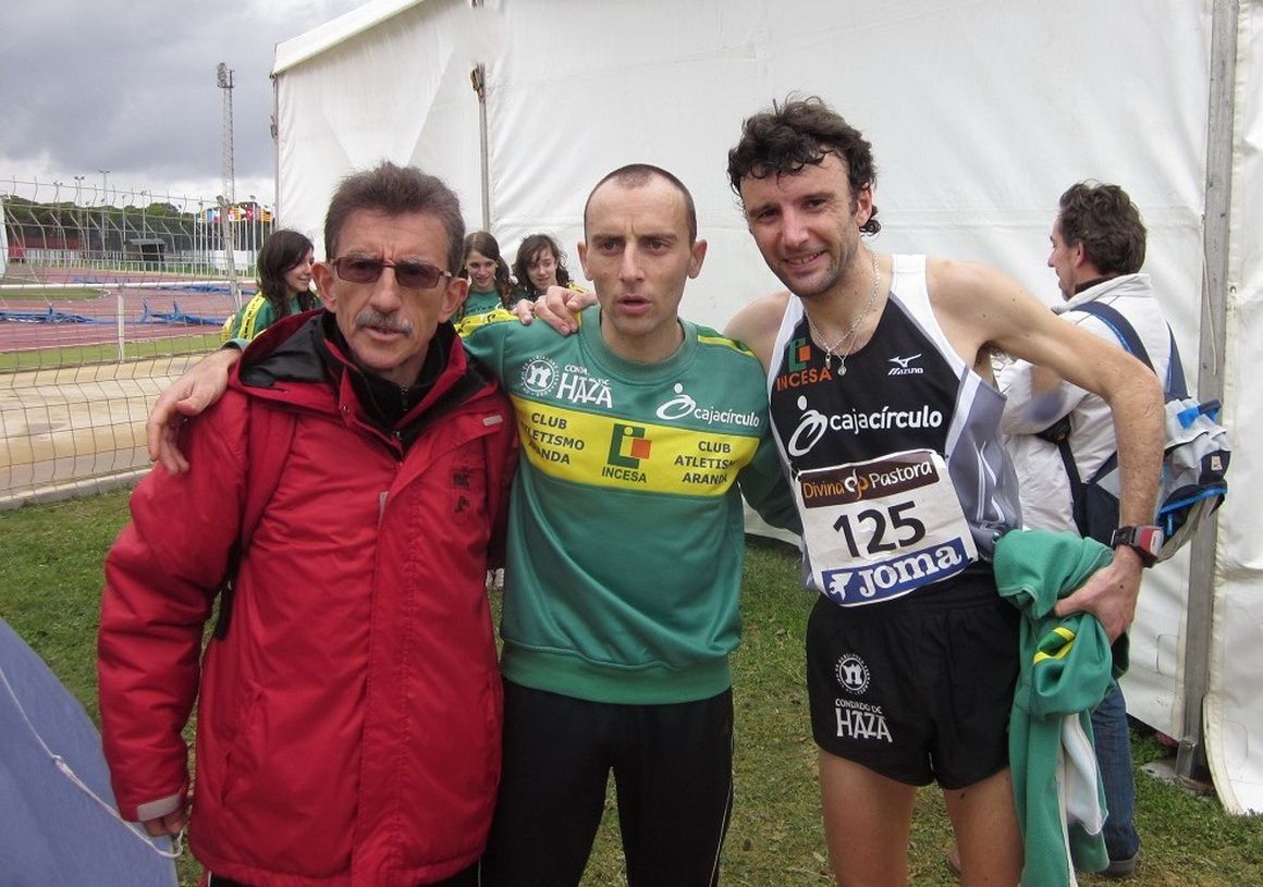 Isidro, José Luis Capitán y Vicente Capitán