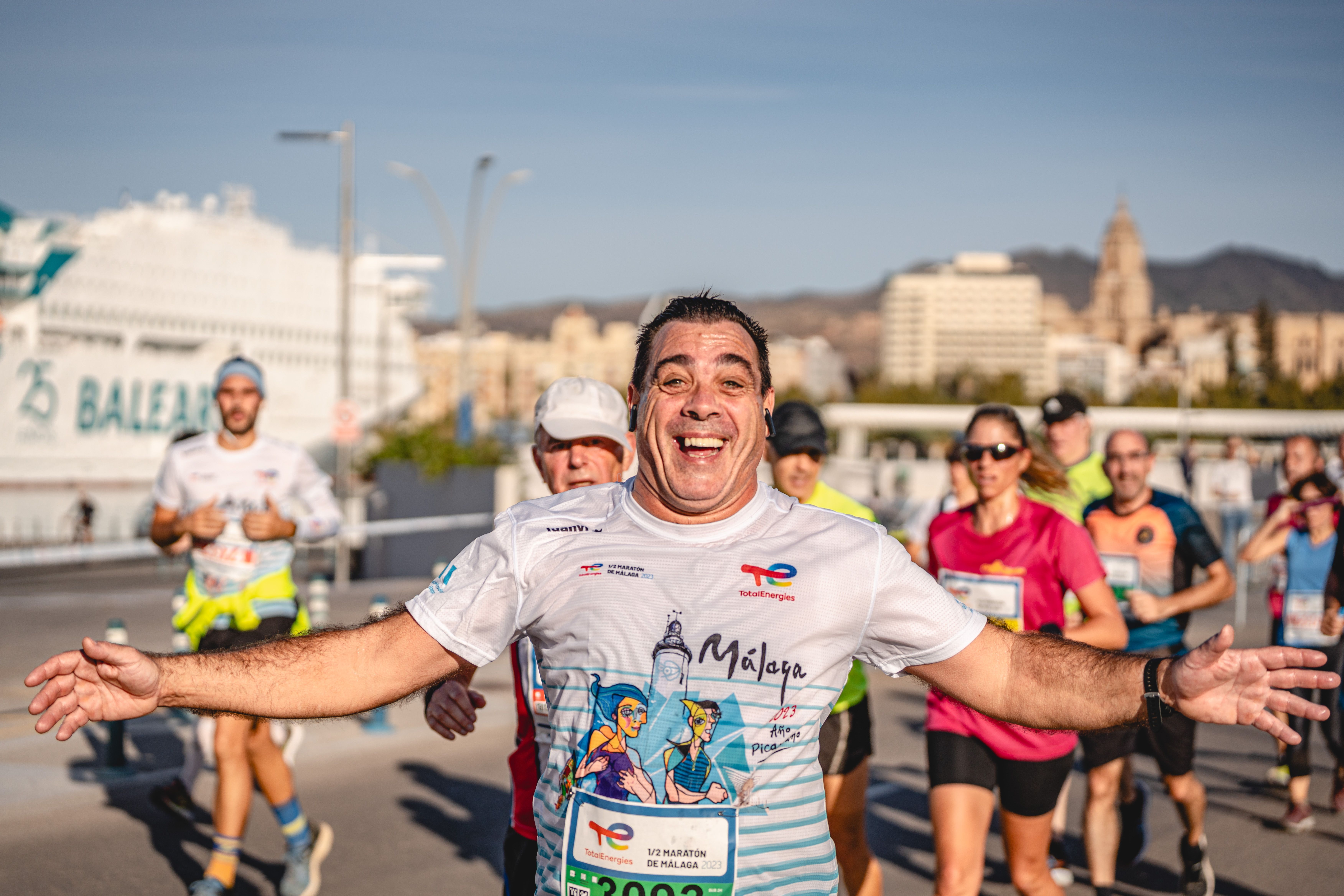 El TotalEnergies Medio Maratón de Málaga 2024 ha sido presentado hoy. GABY RODRIGO.