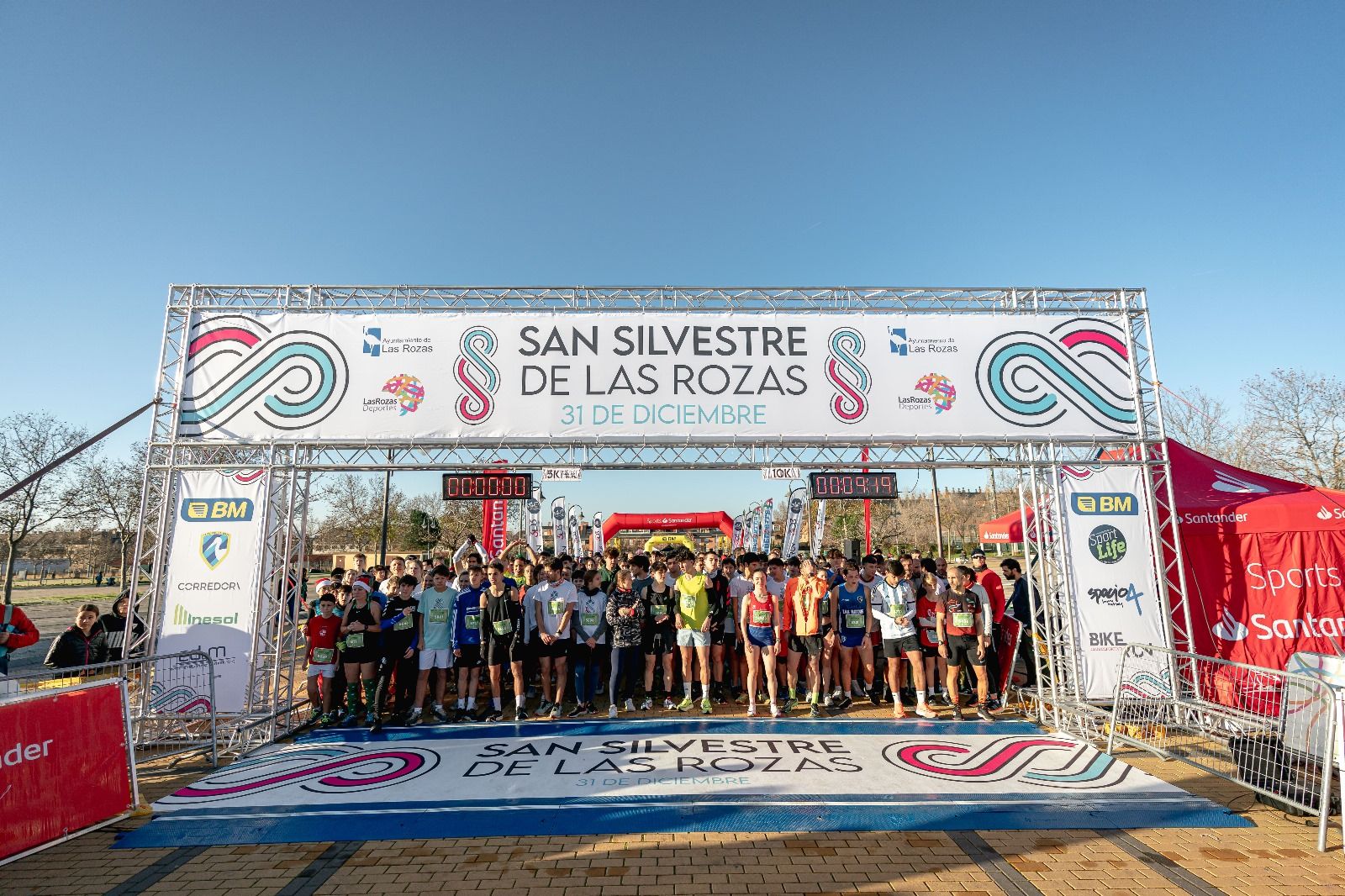 La San Silvestre de Las Rozas 2023 se celebrará el 31 de diciembre a las 10 de la mañana.