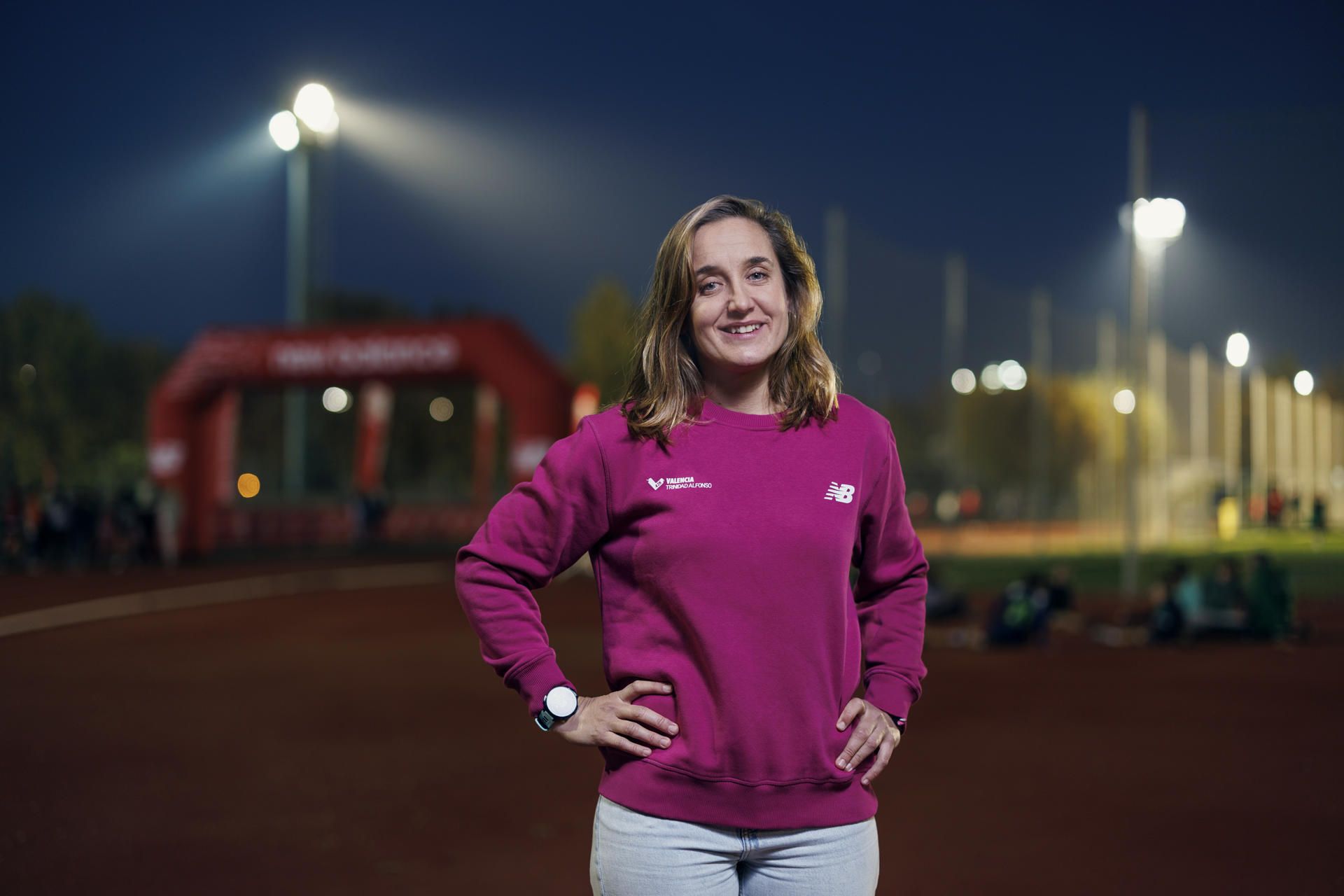 Blanca Iribas es la responsable de diseñar el recorrido del Maratón de Valencia. JAIME DE DIEGO