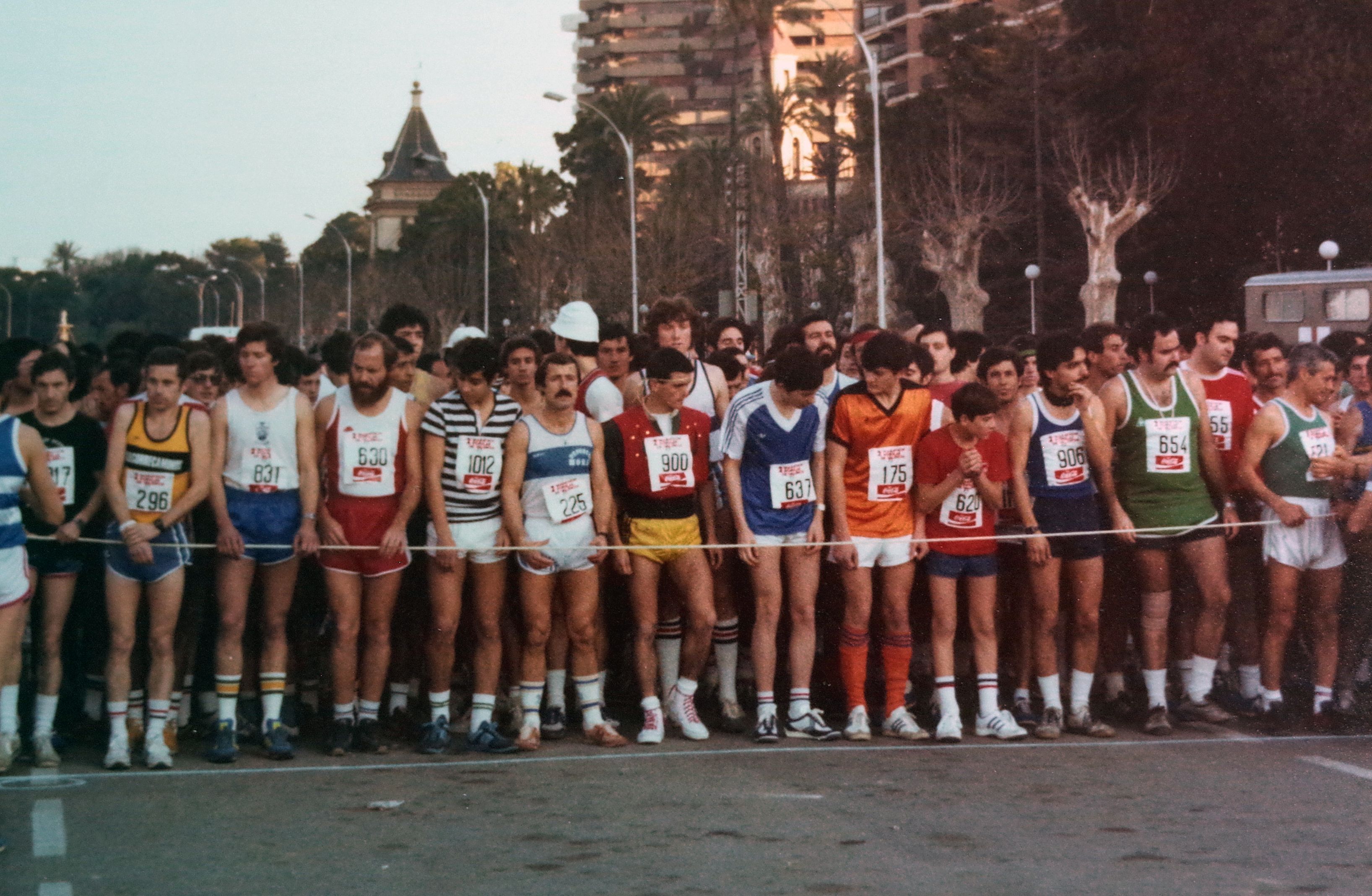20 fotos históricas de la segunda edición del Maratón de Valencia. (2).