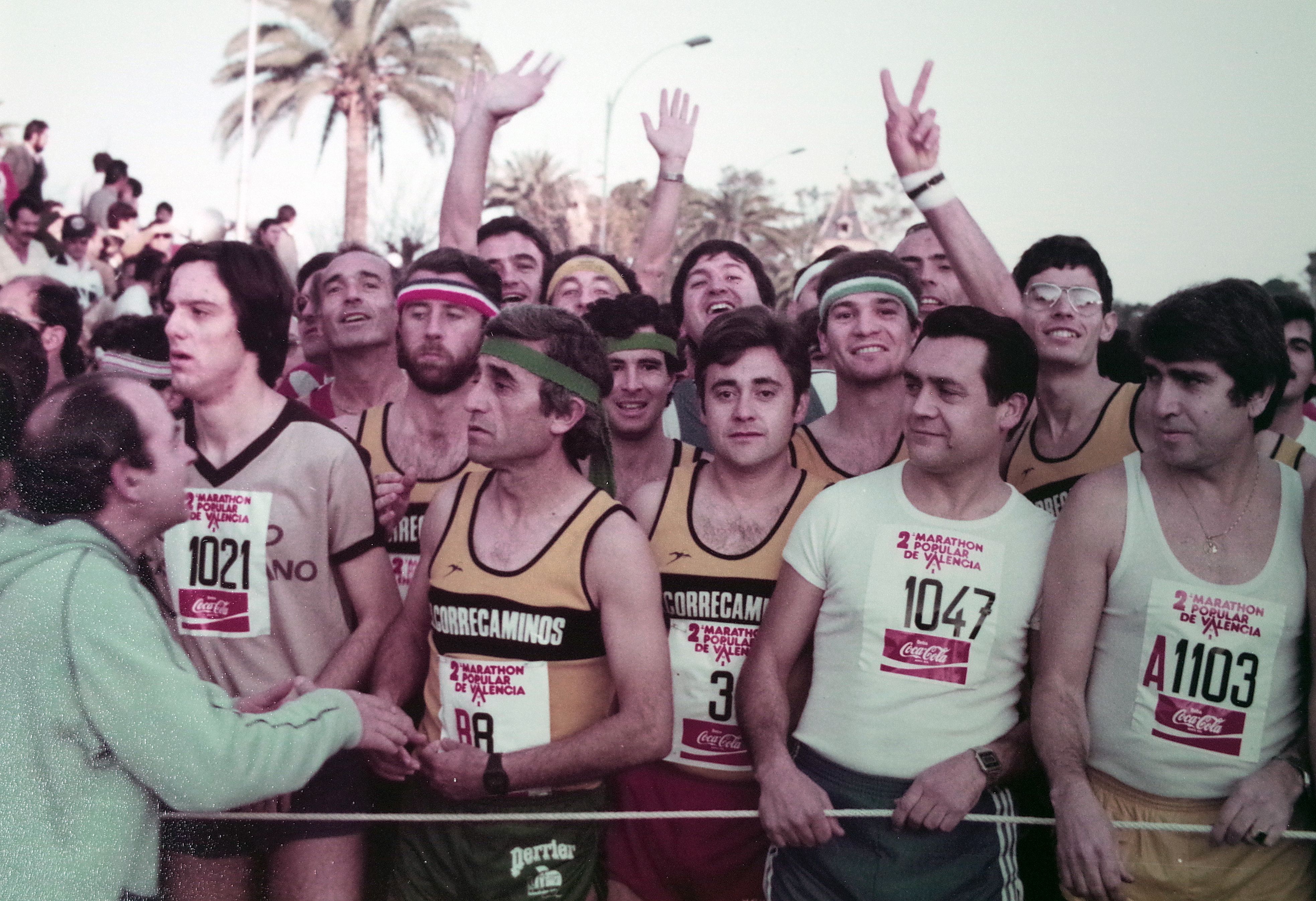 20 fotos históricas de la segunda edición del Maratón de Valencia. (5)