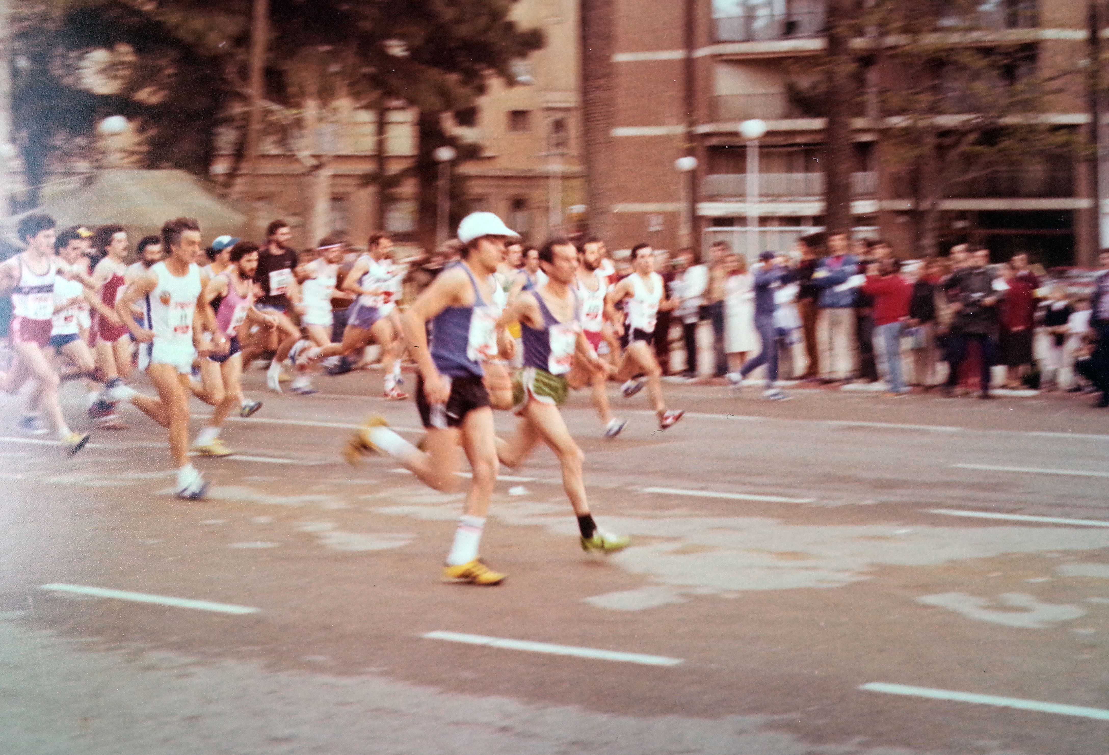 20 fotos históricas de la segunda edición del Maratón de Valencia. (6).