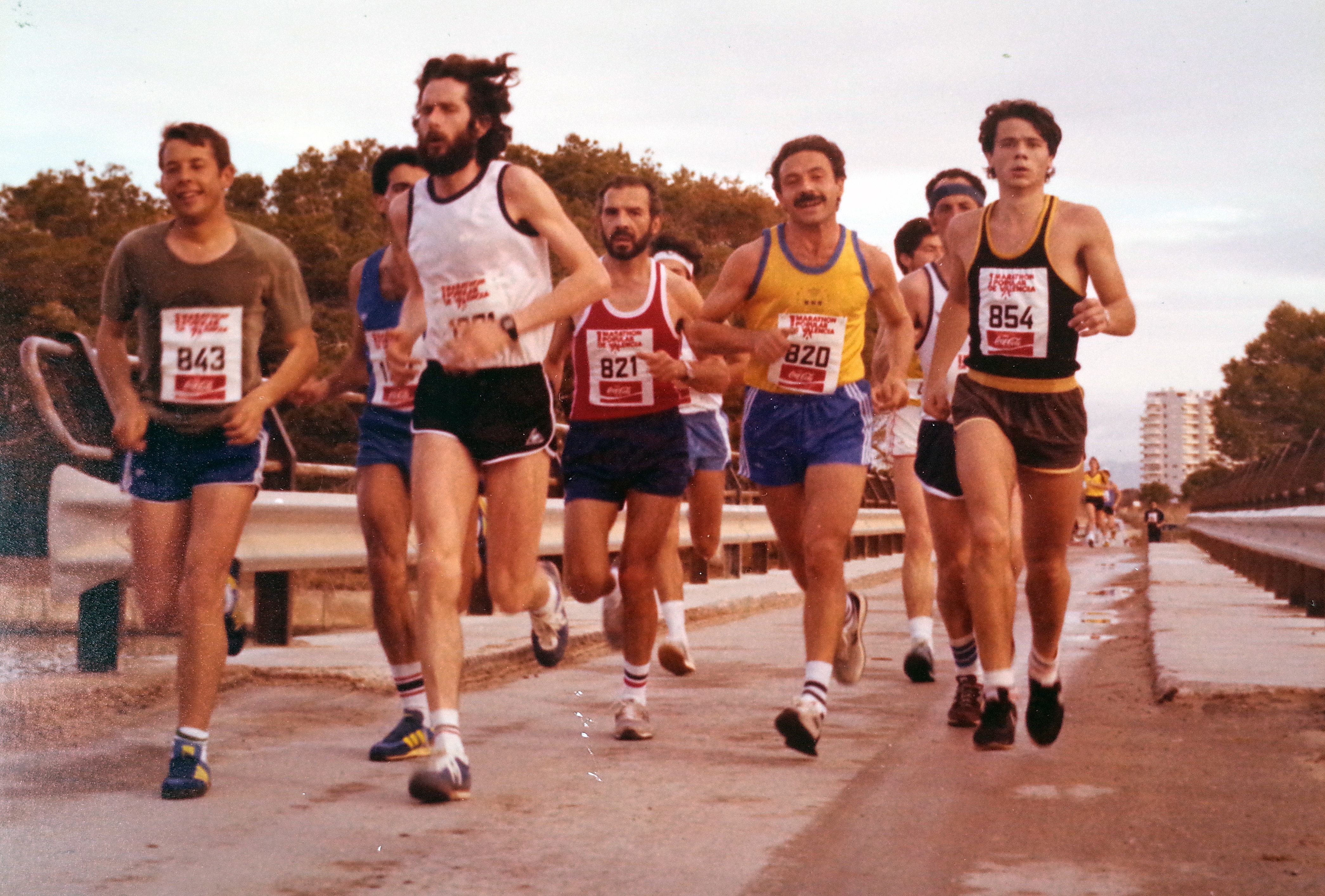20 fotos históricas de la segunda edición del Maratón de Valencia. (7).