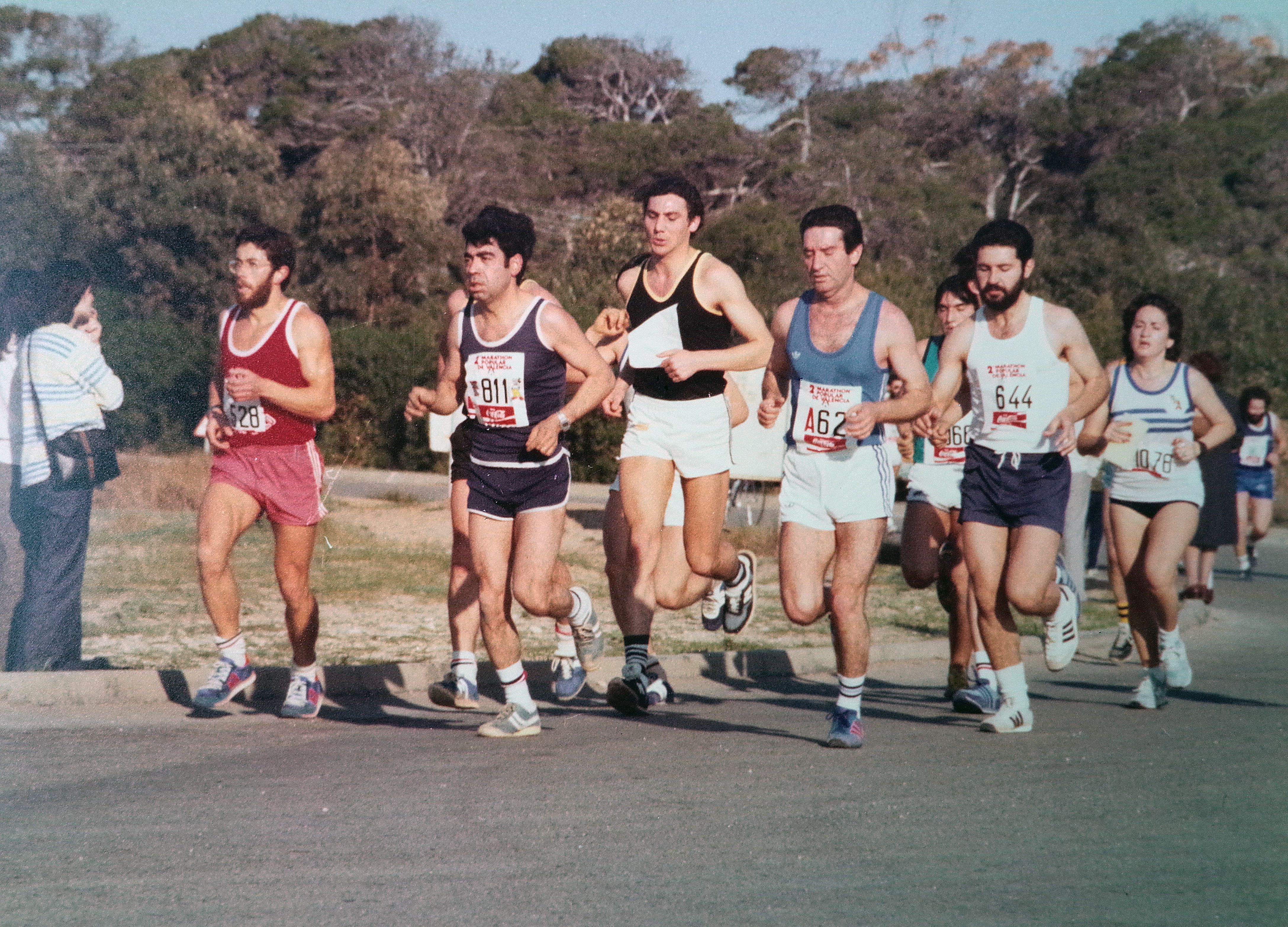 20 fotos históricas de la segunda edición del Maratón de Valencia. (9).