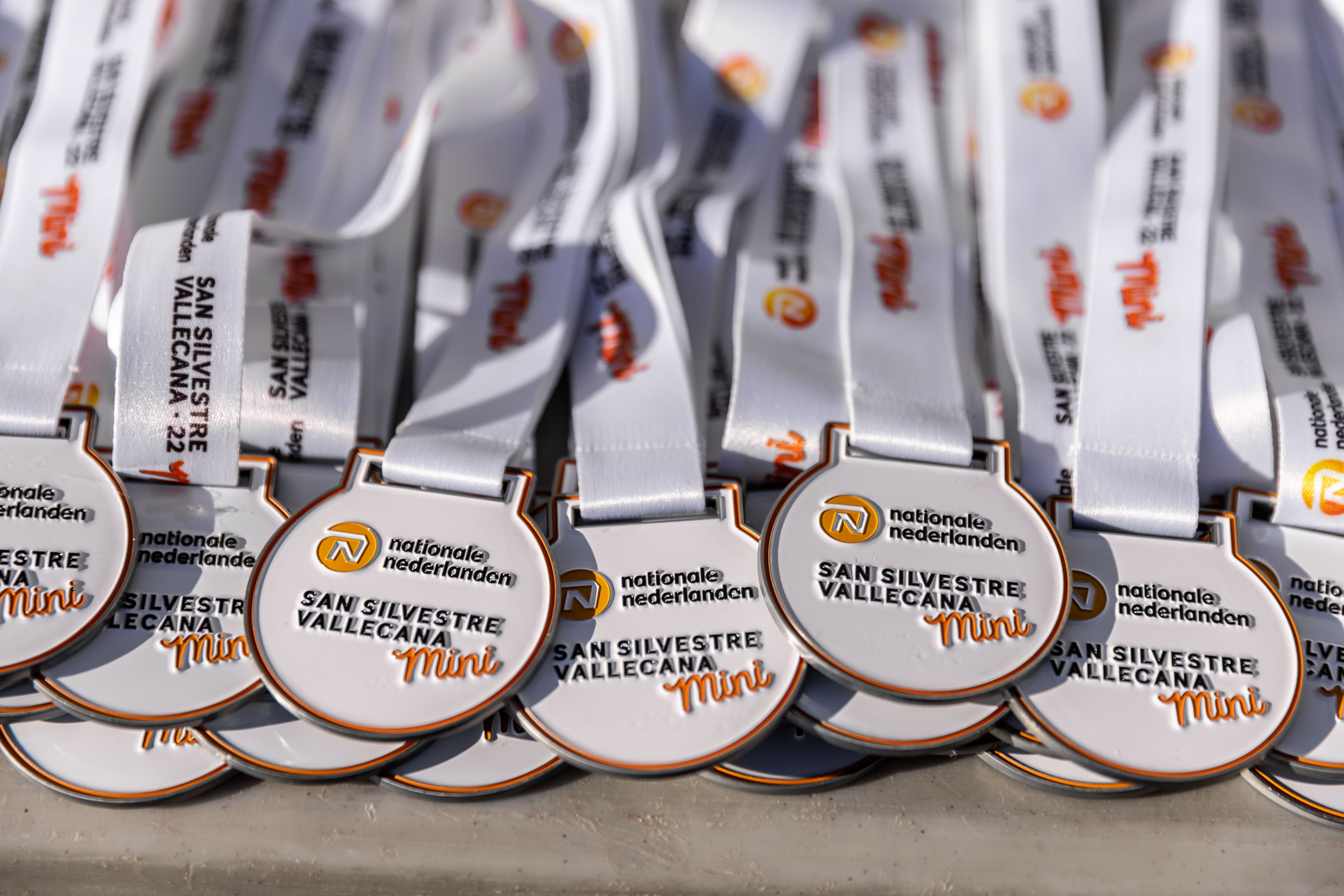 Esta es una de las recompensas que reciben los participantes en La Vallecana Mini. LAST LAP