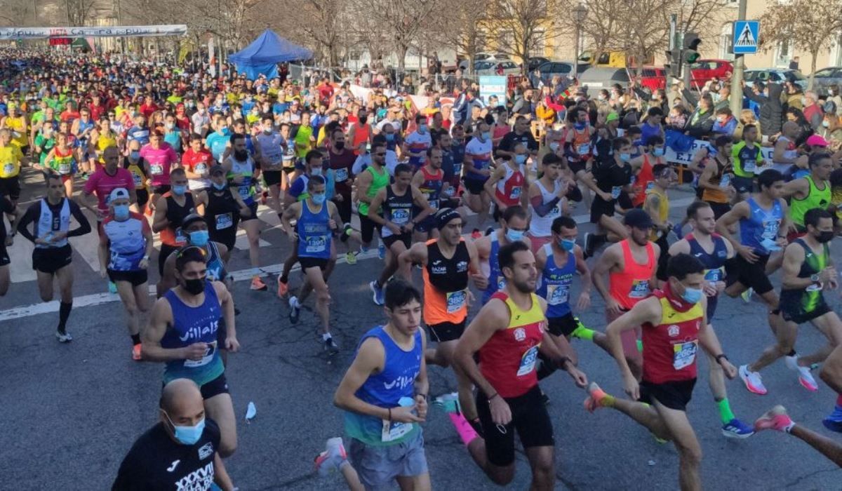 Salida de una de las últimas ediciones de la Carrera Popular Villa de Aranjuez