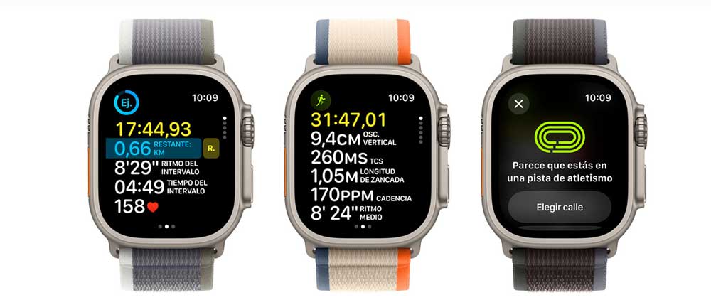 El Apple Watch Ultra 2 ofrece métricas avanzadas de running