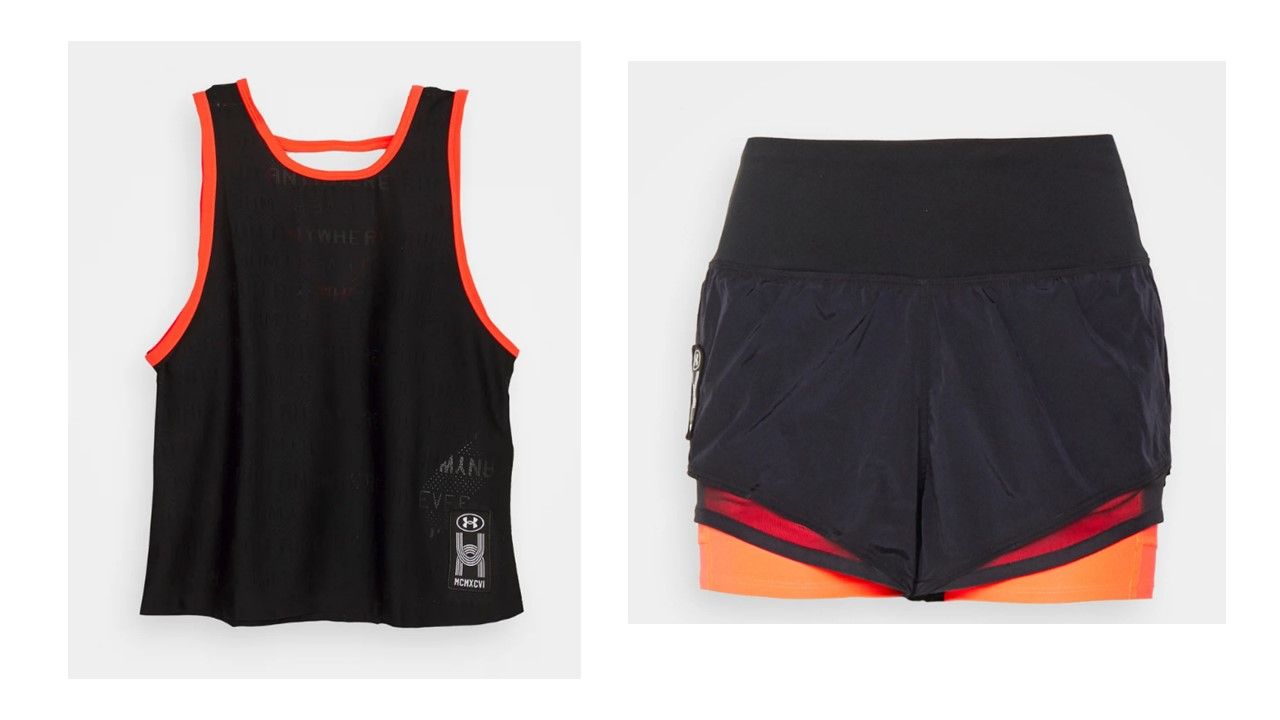 Camiseta y pantalón corto Under Armour Run Everywhere