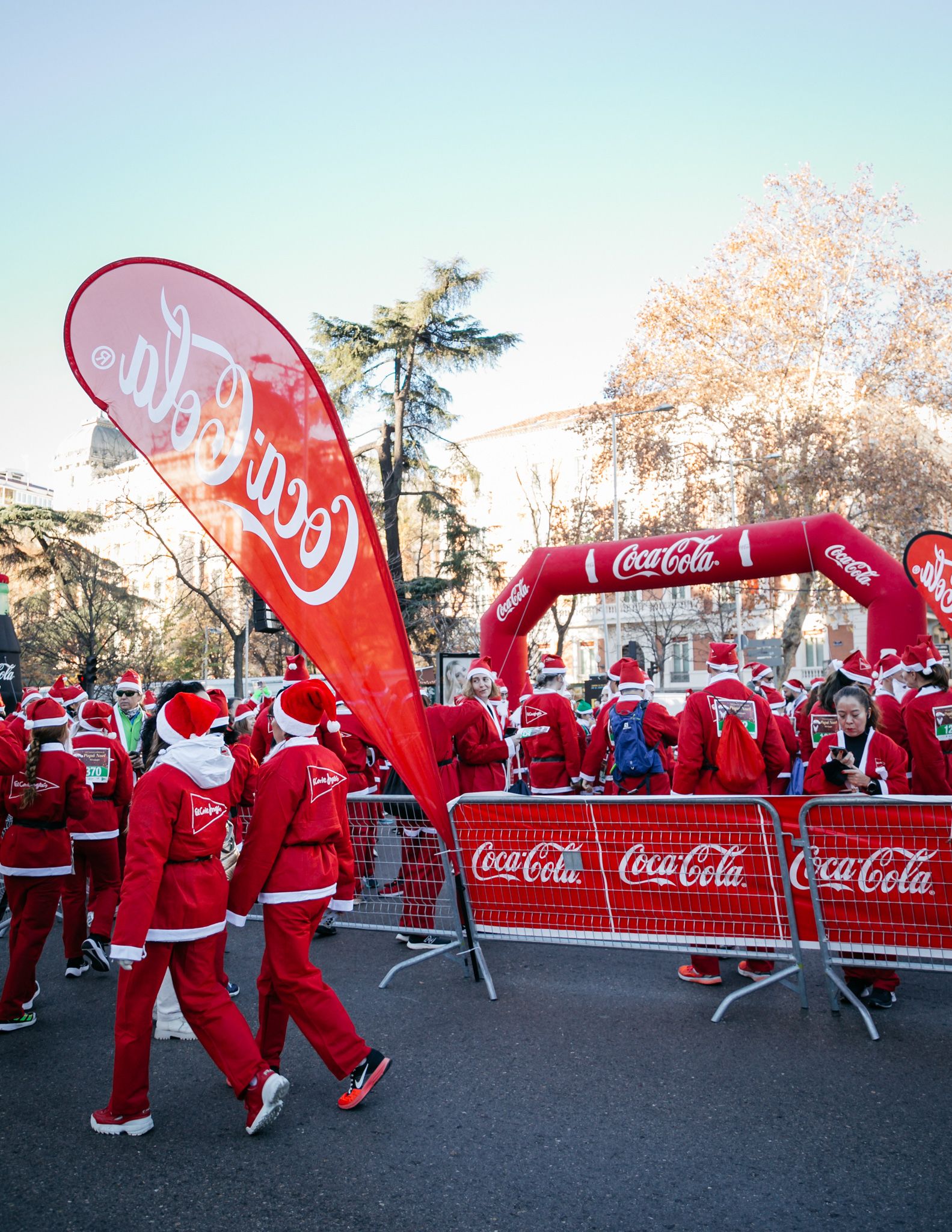Las 50 mejores fotos de la Carrera de Papá Noel El Corte Inglés 2023. 2