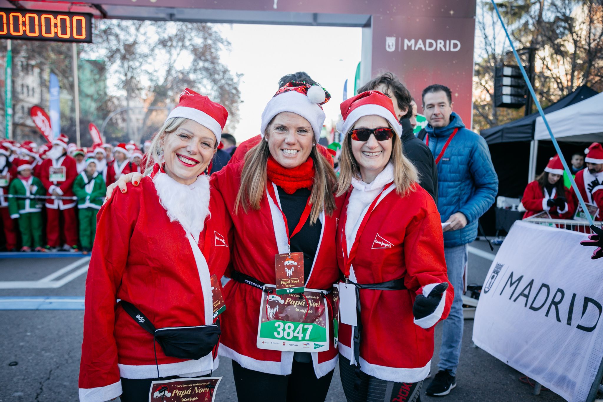 Las 50 mejores fotos de la Carrera de Papá Noel El Corte Inglés 2023. 5