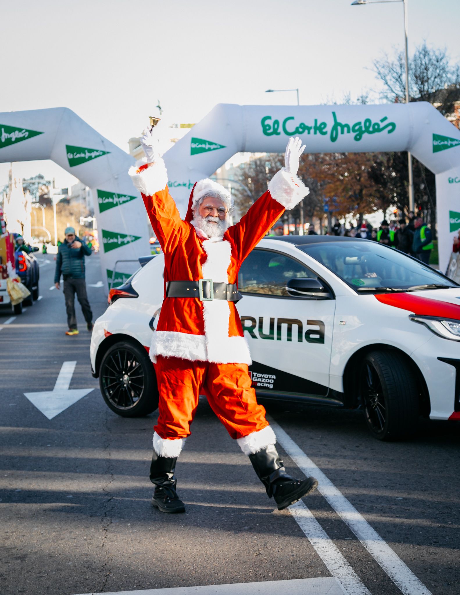 Las 50 mejores fotos de la Carrera de Papá Noel El Corte Inglés 2023. 7