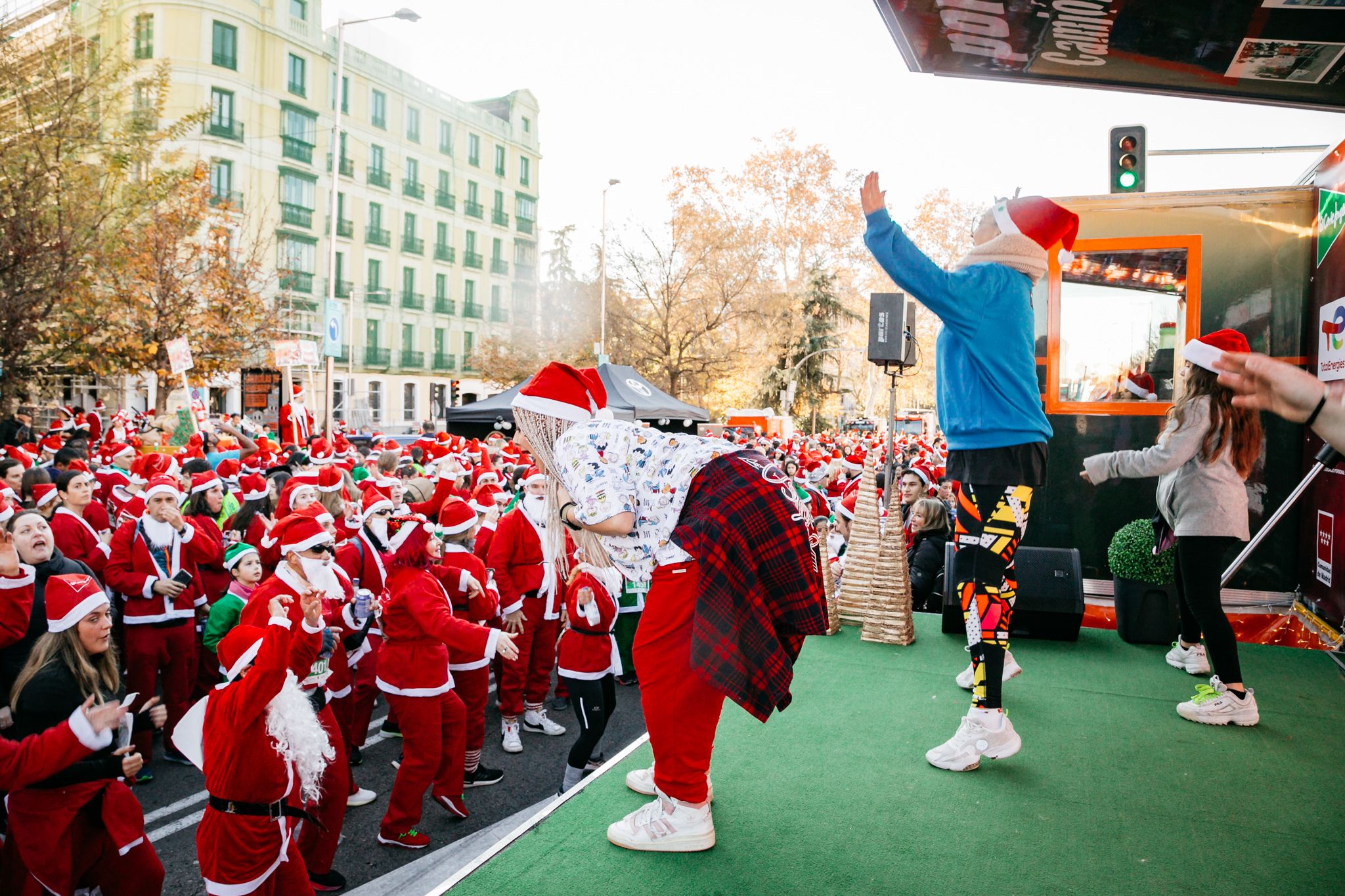 Las 50 mejores fotos de la Carrera de Papá Noel El Corte Inglés 2023. 48