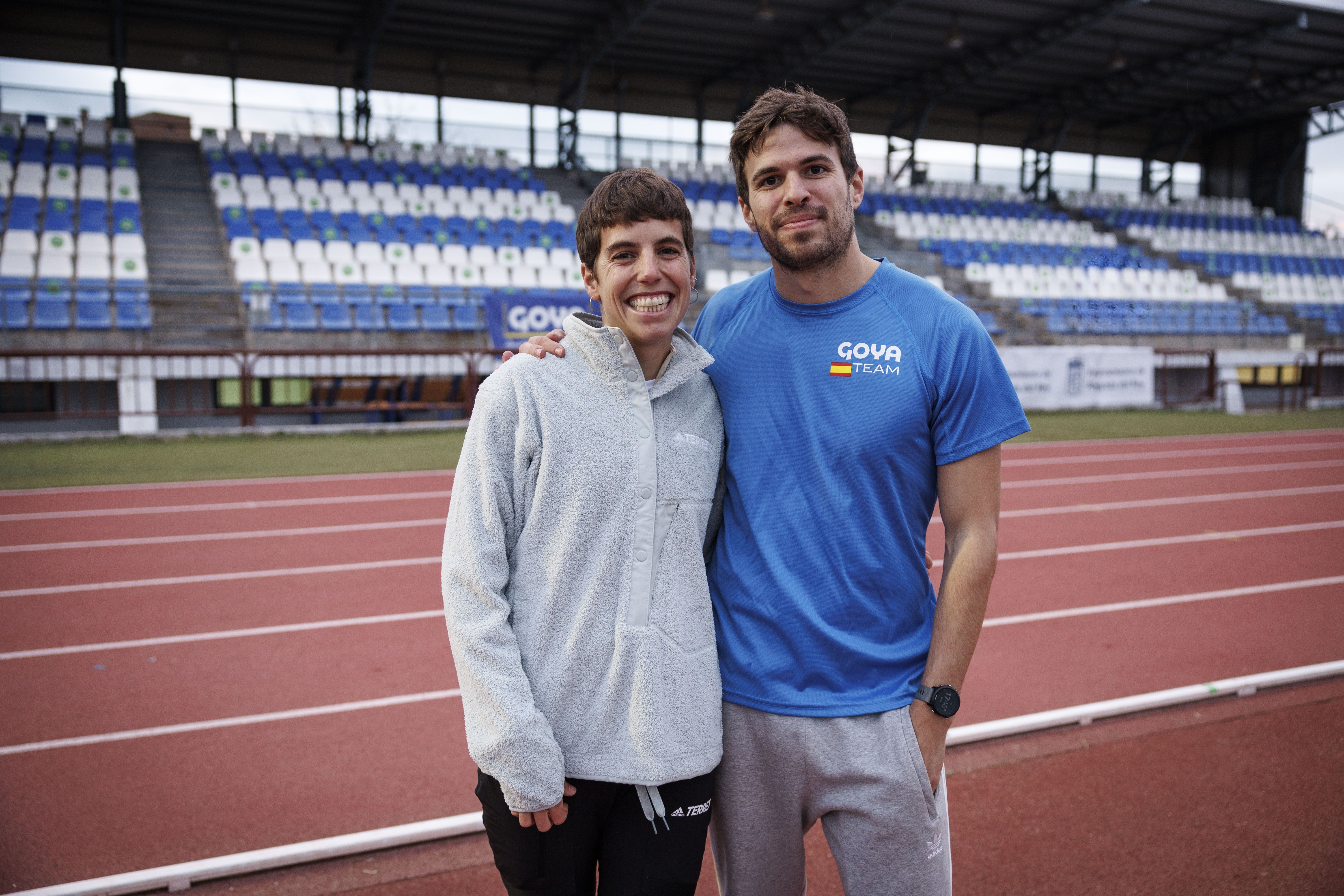 Marta Pérez y Óscar Husillos, compañeros en en el C.A. Adidas y en España Atletismo: ¡Pero rivales en el Reto Husillos 2023!