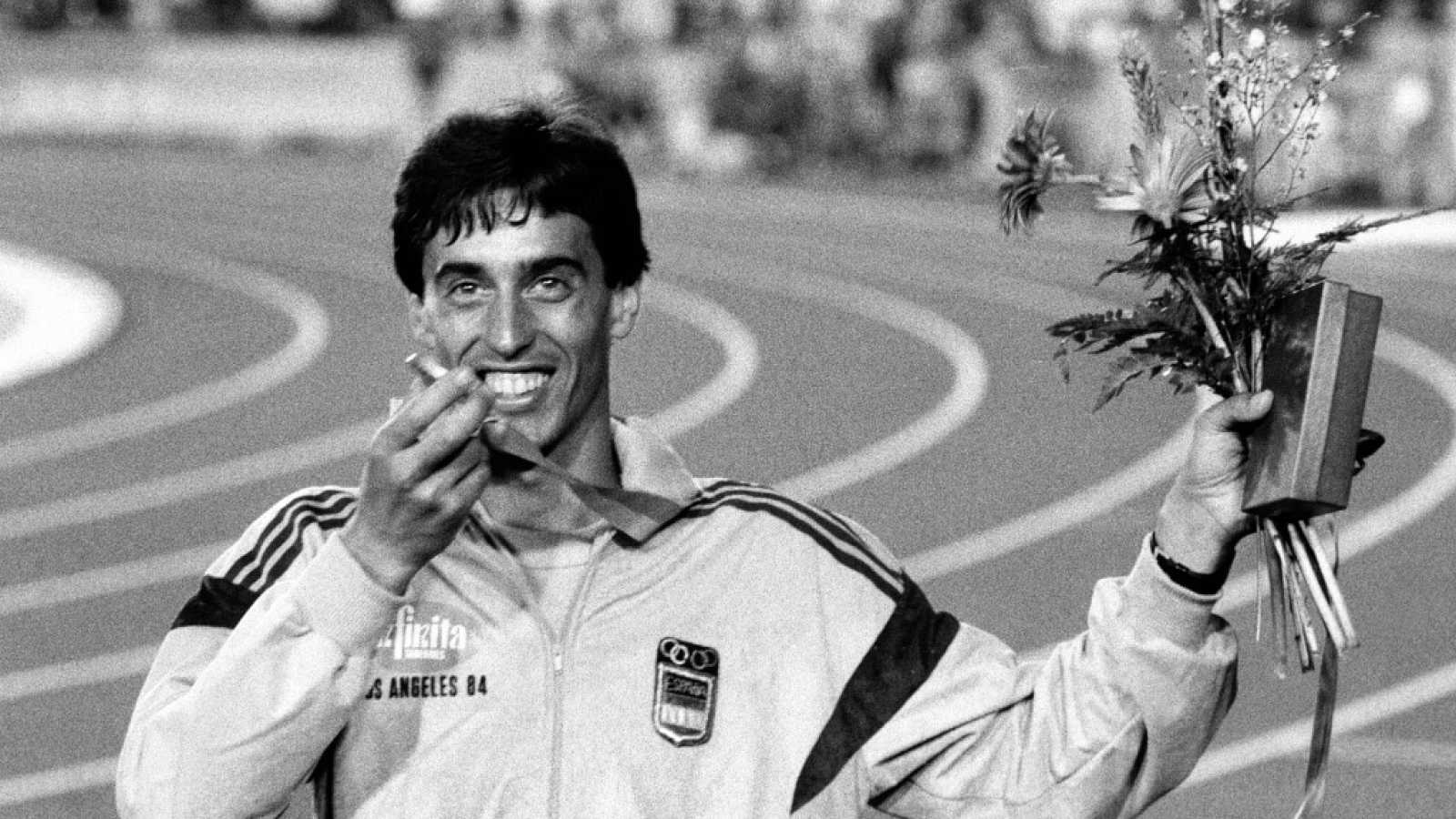 José Manuel Abascal en una imagen de Los Ángeles 1984. EFE.