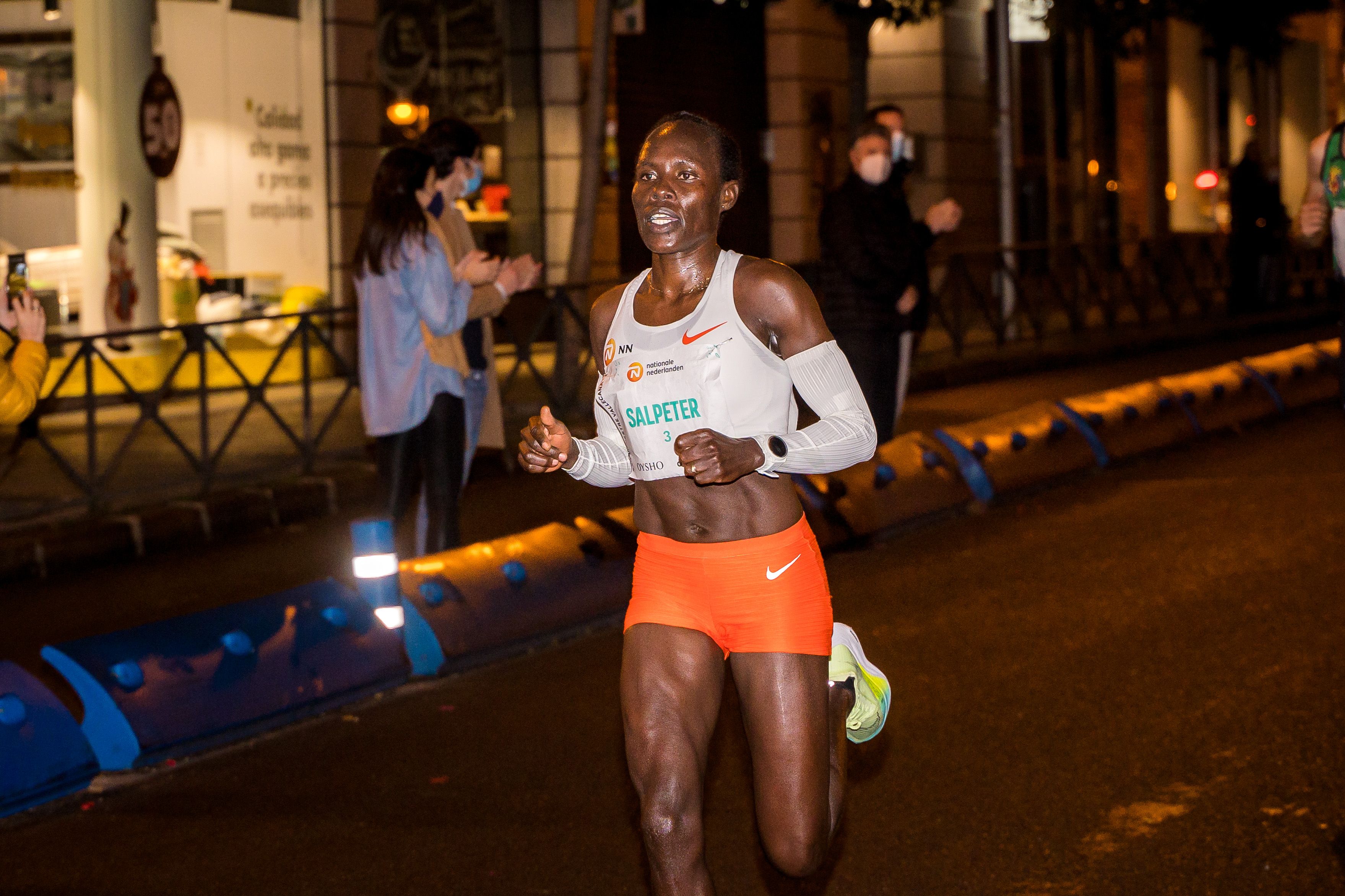 Lonah Salpeter en la NN San Silvestre Vallecana 2021
