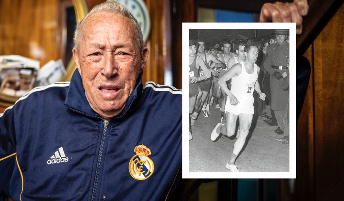 Jesús Hurtado, primer ganador de la San Silvestre Vallecana