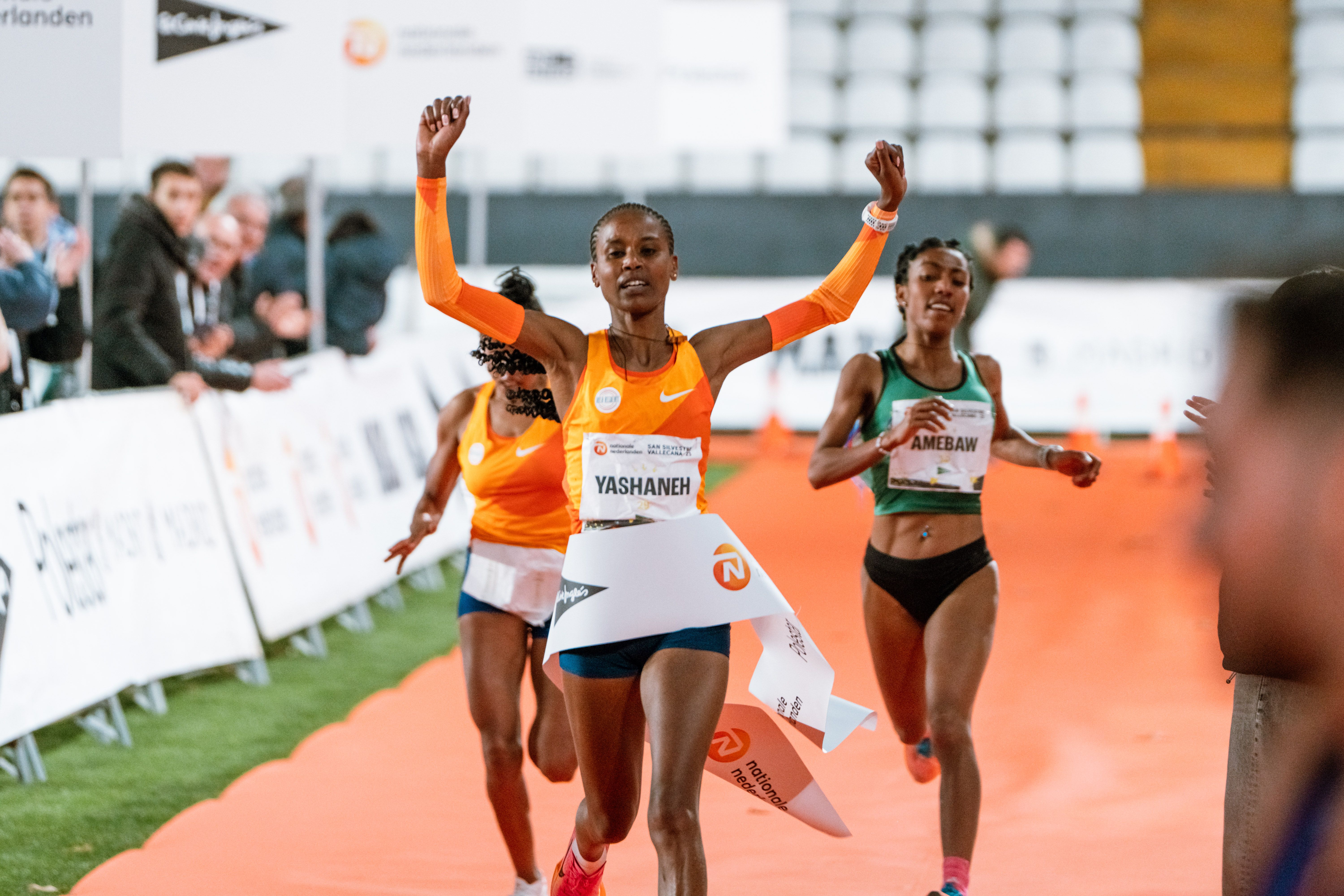 Ababel Yashaneh triunfando en la San Silvestre Vallecana 2023. LAST LAP.