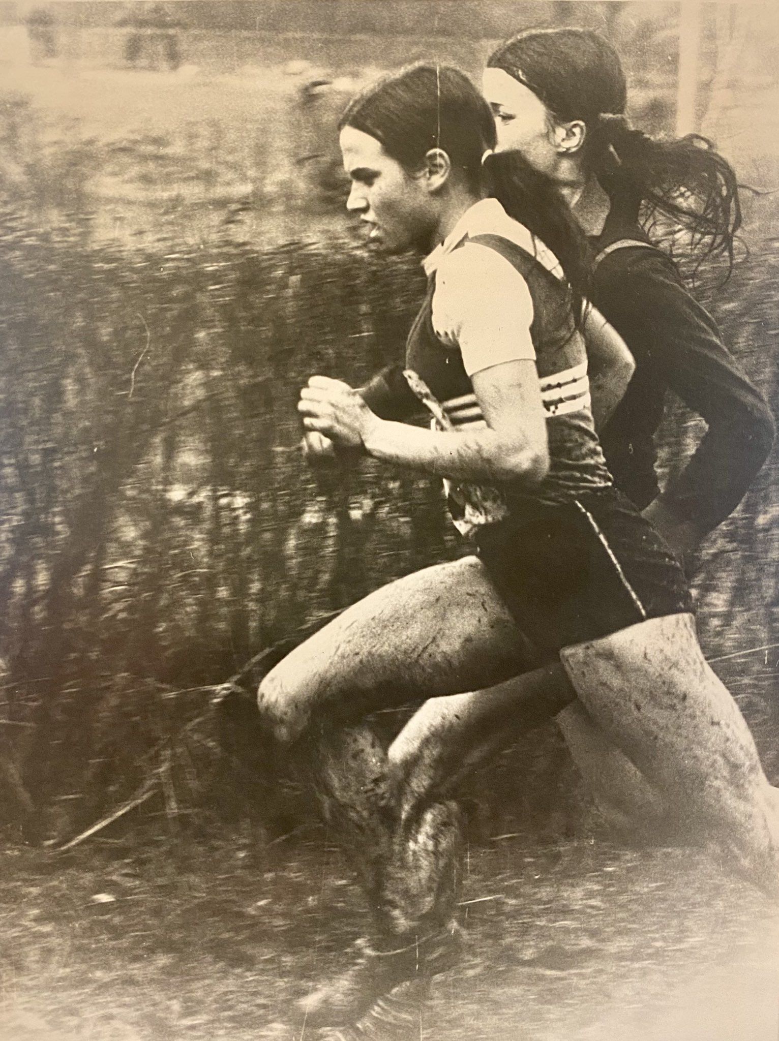 Carmen Valero en el Cross de Lasarte de 1973. Carmen Valero en el Cross de Lasarte de 1973.