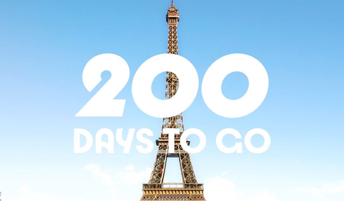 Los Juegos Olímpicos de París 2024 están a 200 días de su celebración.