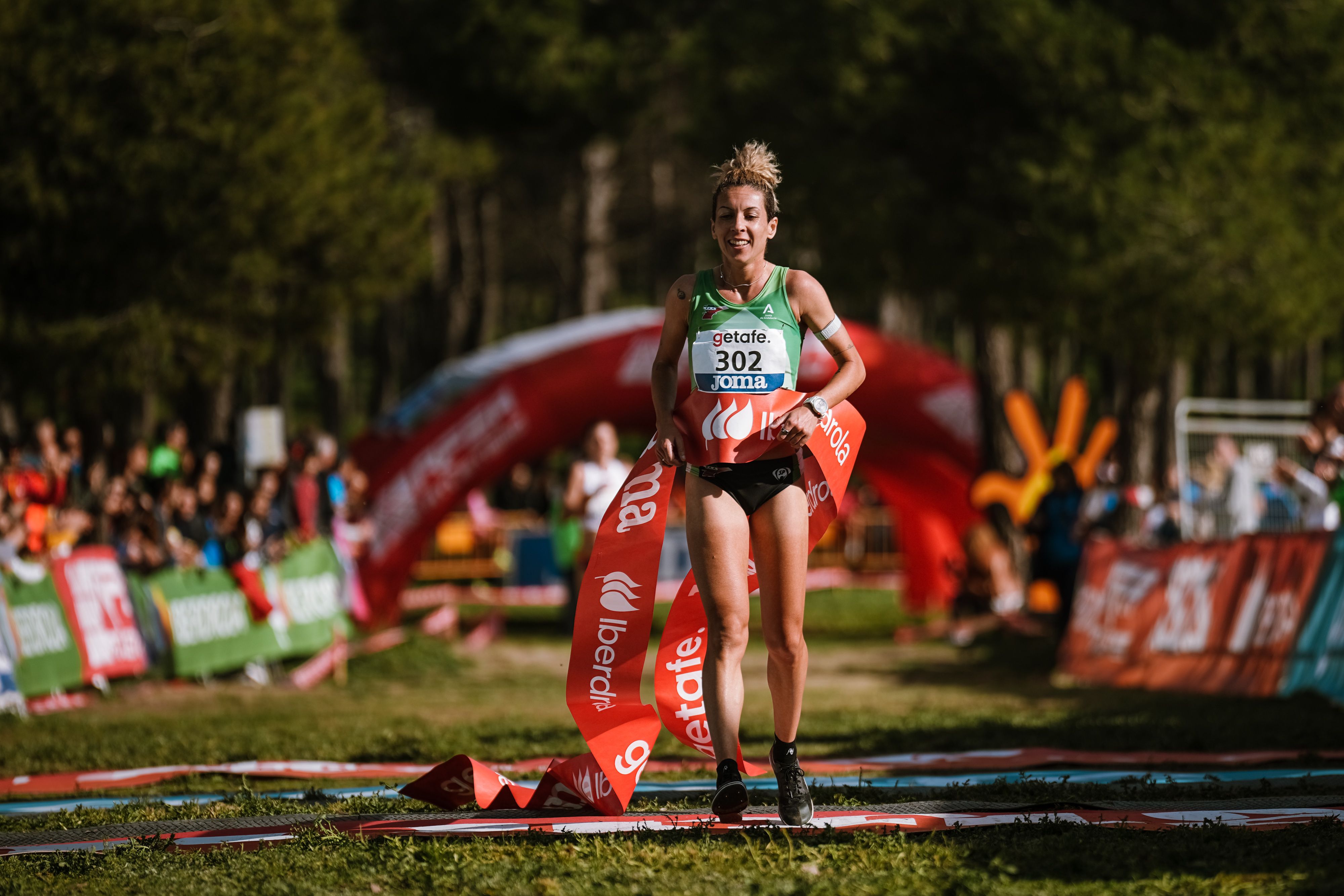 Carolina Robles se proclamó campeona de España de cross en Getafe. SPORTMEDIA.