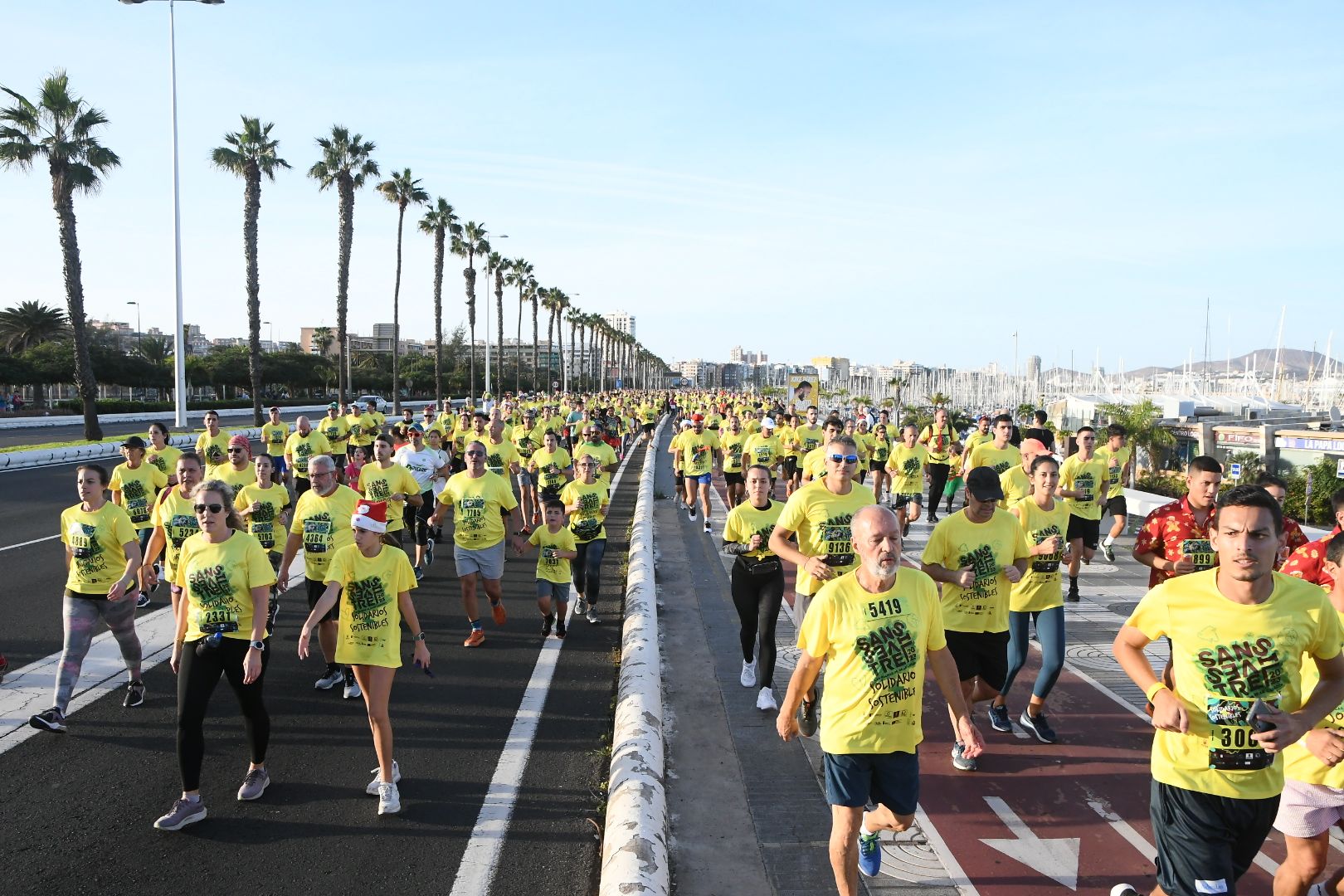 La San Silvestre de las Palmas de Gran Canaria es una oportunidad magnífica de despedir el año en un ambiente saludable y deportivo... y del clima ya ni hablamos.