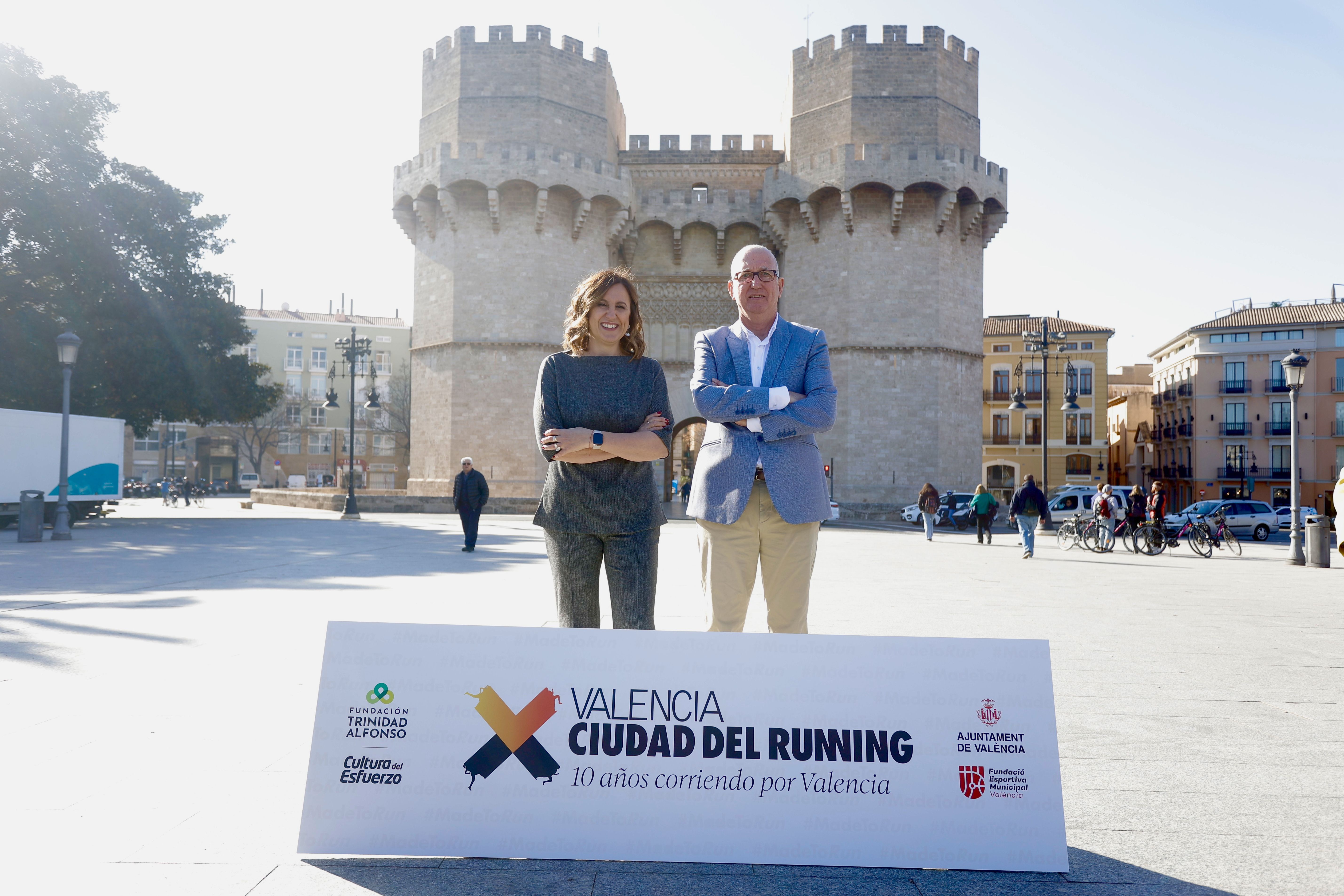 María José Catalá, alcaldesa de Valencia, junto a Juan Miguel Gómez, director de la Fundación Trinidad Alfonso. María José Catalá, alcaldesa de Valencia, junto a Juan Miguel Gómez, director de la Fundación Trinidad Alfonso.
