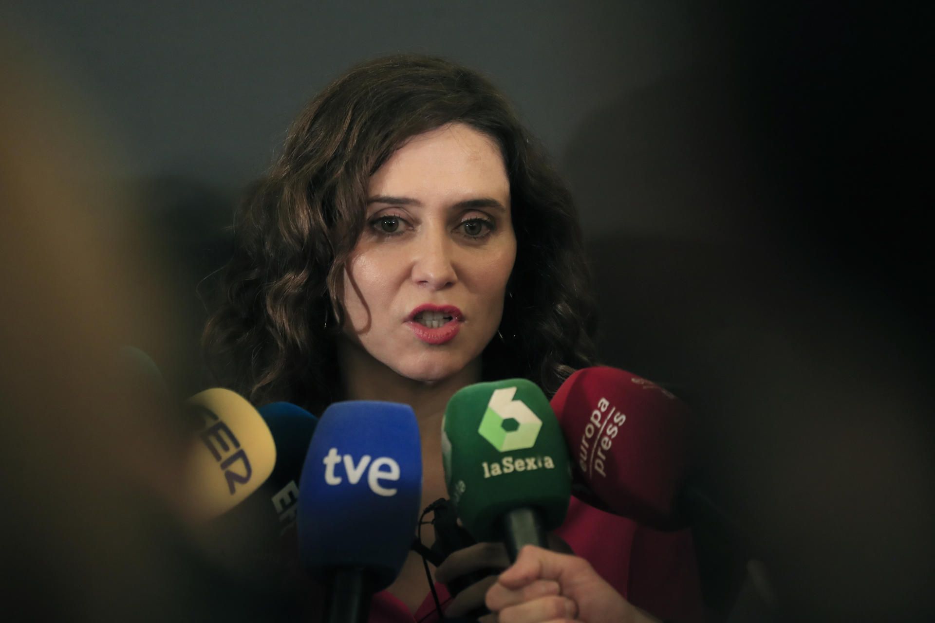 Isabel Díaz Ayuso abre la puerta a unos Juegos Olímpicos en Madrid. EFE.