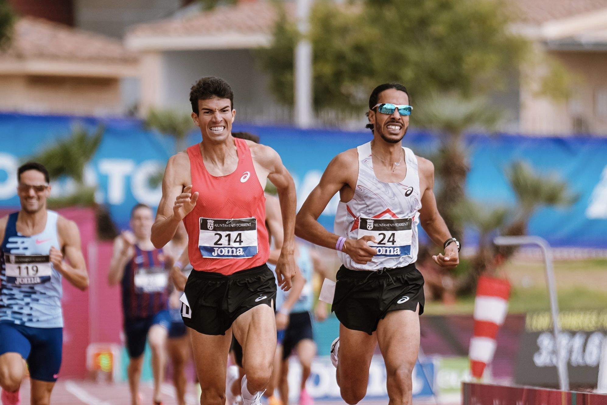 Adel Mechaal y Mo Katir estarán en el Gran Premio de Valencia pero no se enfrentarán. SPORTMEDIA.
