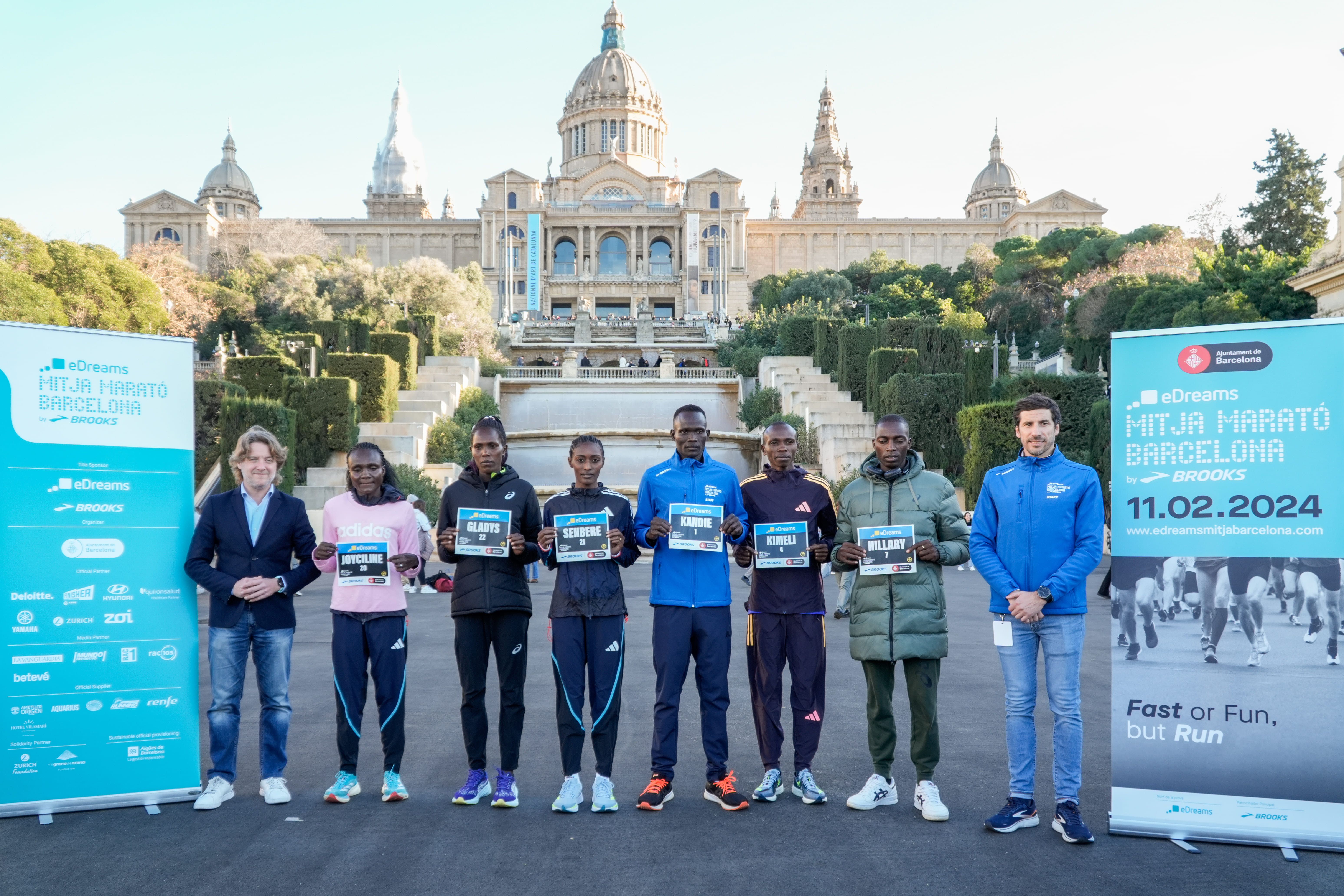 La élite de la eDreams Mitja Marató Barcelona by Brooks 2024: nuevos nombres en busca de nuevos récords.