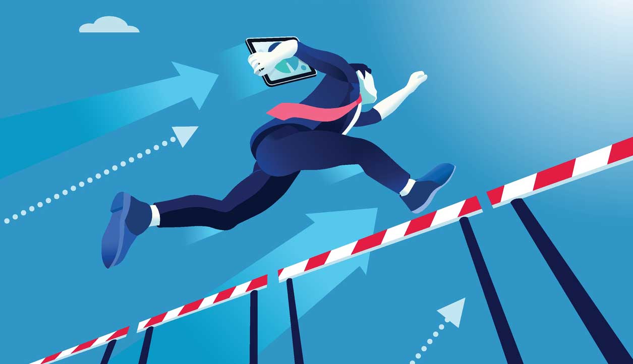 No hace falta que superes ningún obstáculo para conocer mejor una empresa si buscas trabajo. (Foto: iStock) No hace falta que superes ningún obstáculo para conocer mejor una empresa si buscas trabajo. (Foto: iStock)