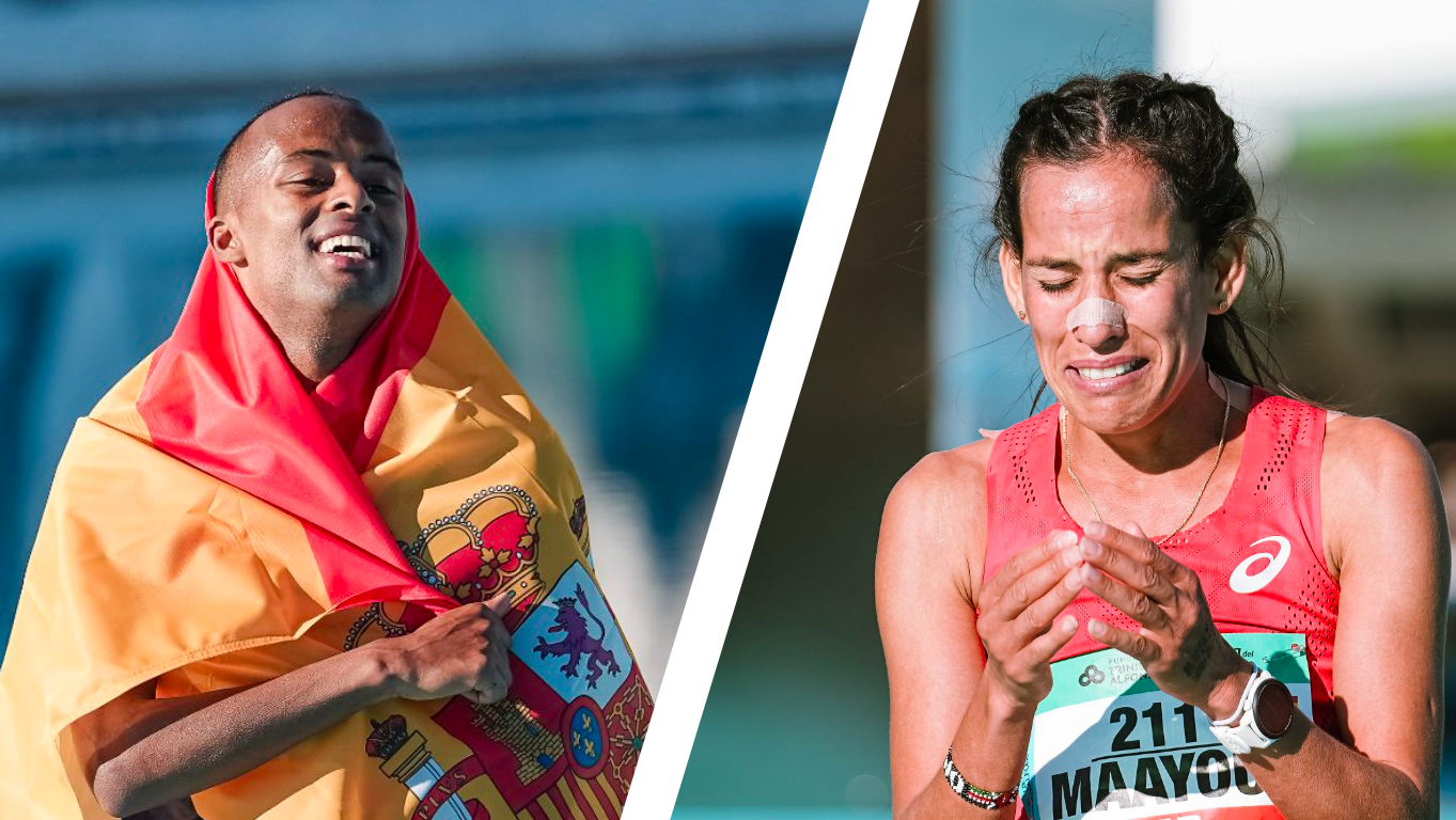 Tariku Novales y Majida Maayouf serán los líderes del equipo español de maratón en París. SPORTMEDIA.