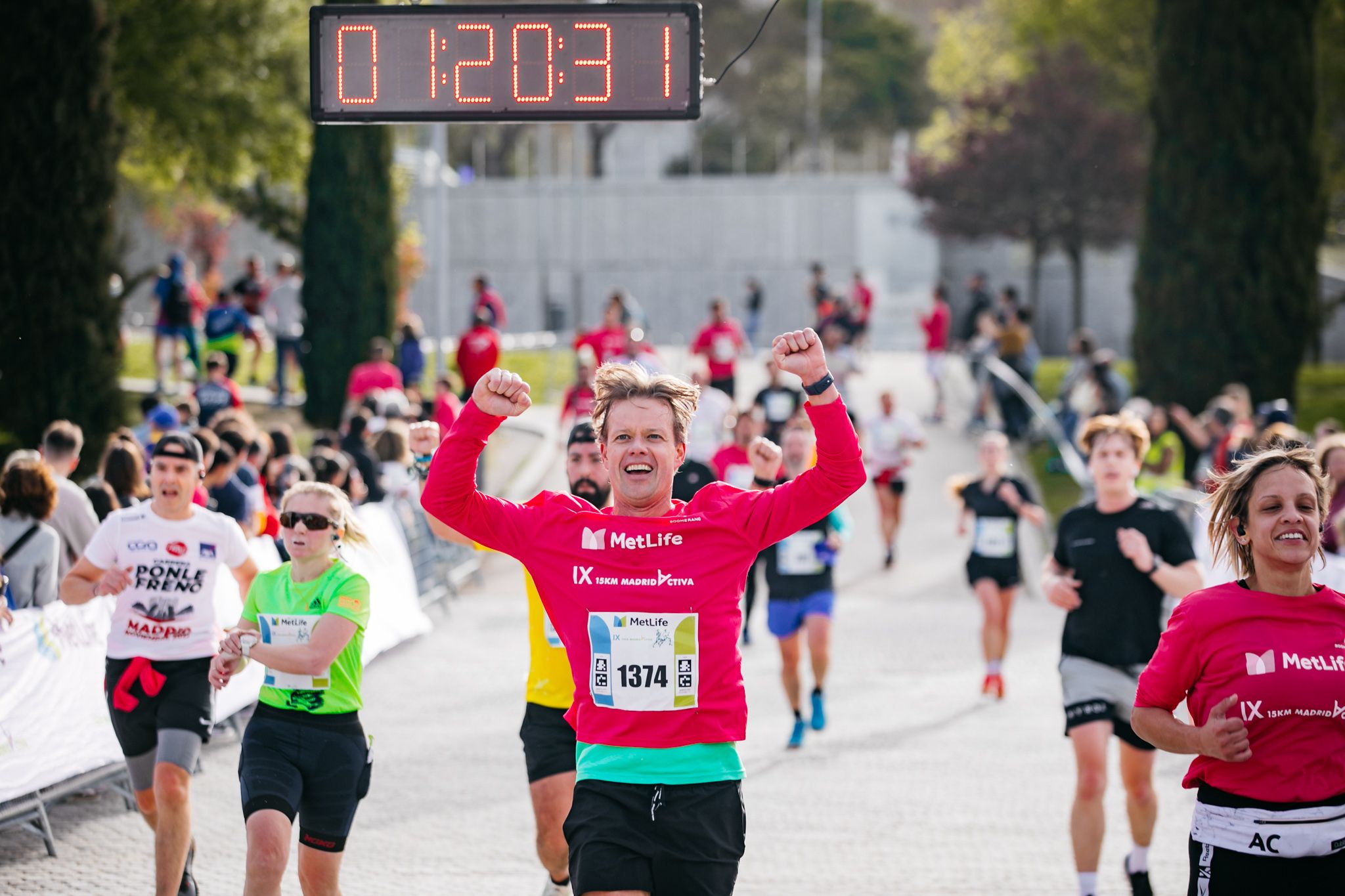 Las mejores fotos de la 15KM MetLife Madrid Activa. 11