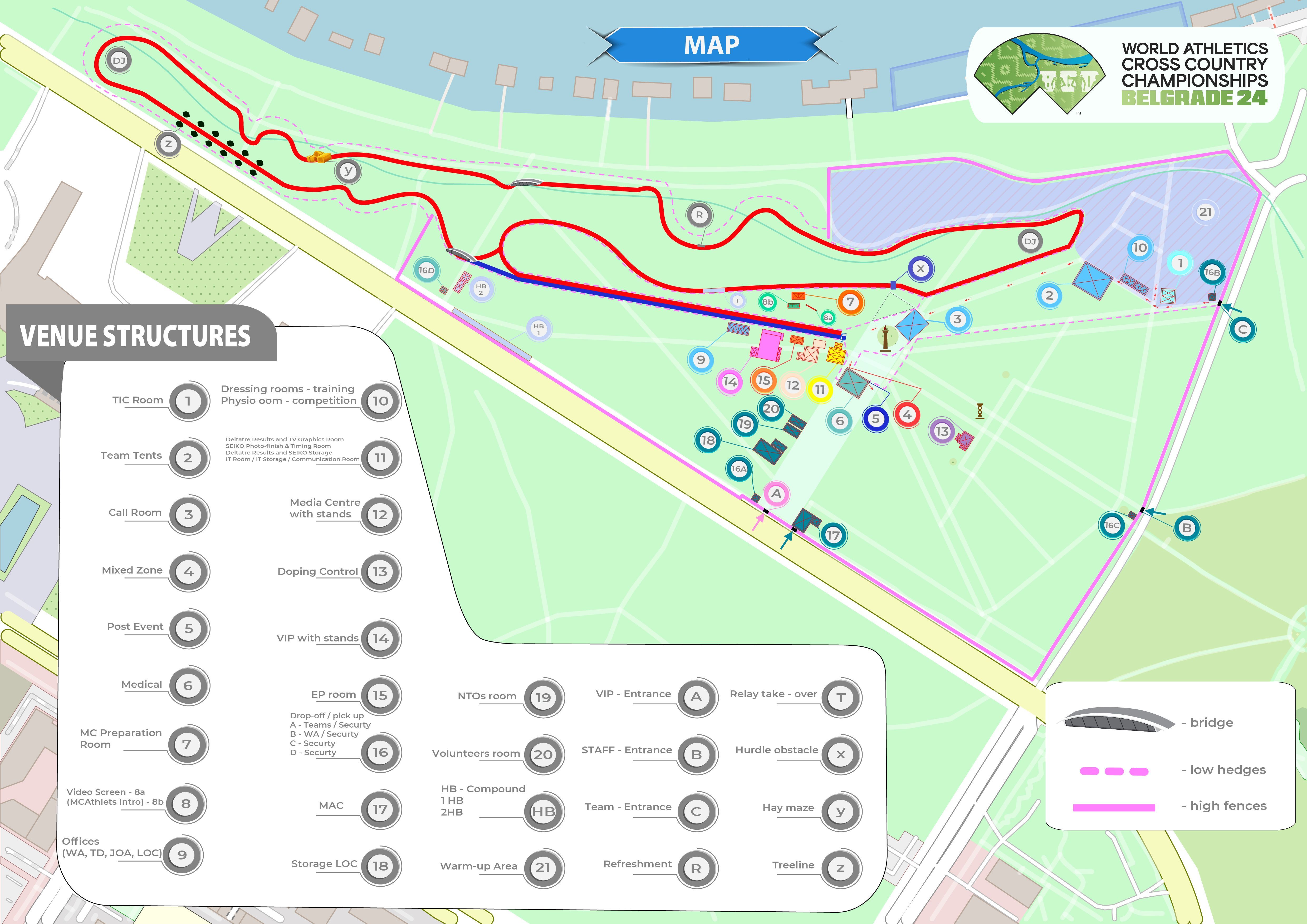 Así es el recorrido del Campeonato del Mundo de Cross de Belgrado. Así es el recorrido del Campeonato del Mundo de Cross de Belgrado.
