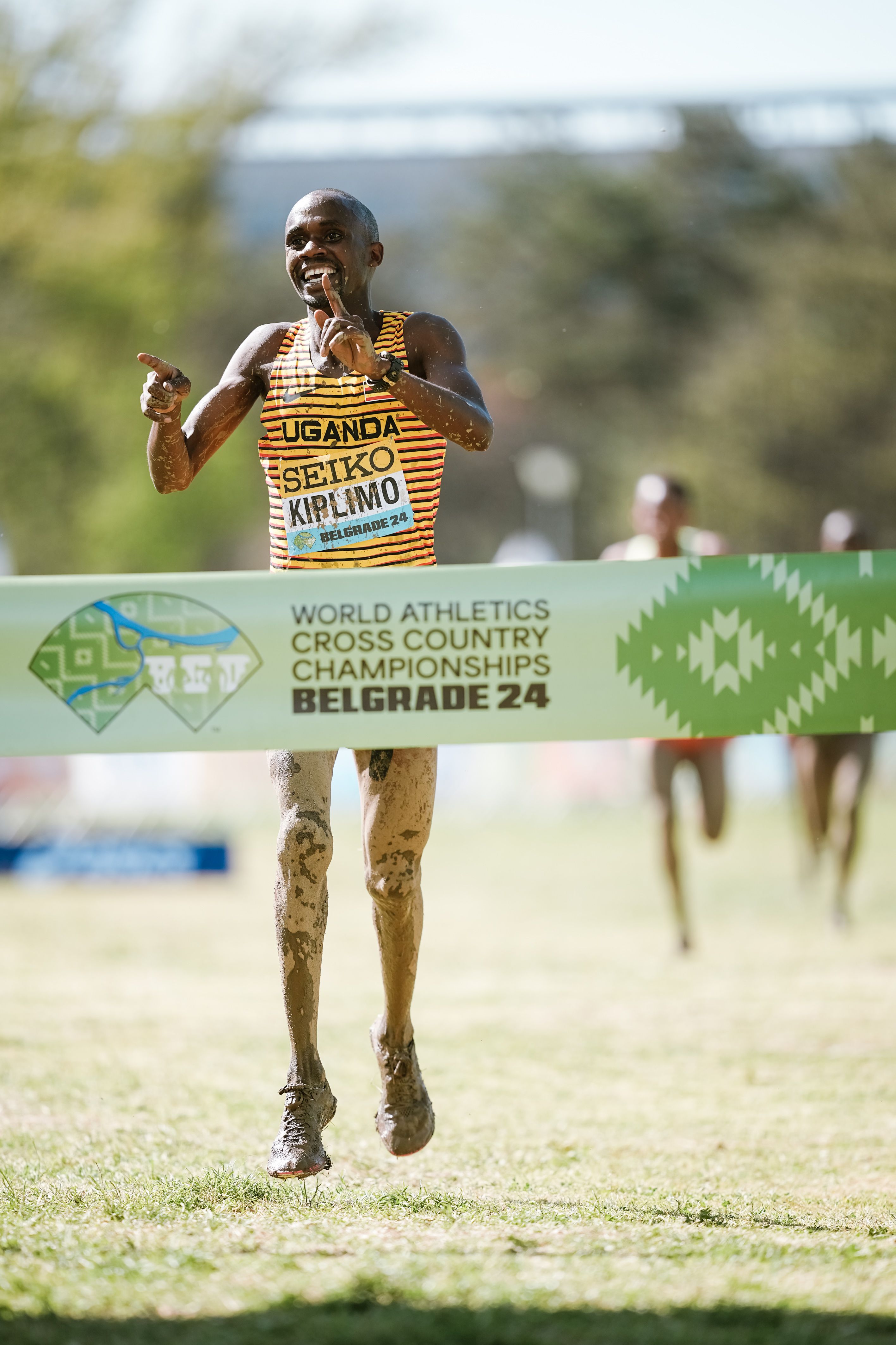 Jacob Kiplimo venció en el Mundial de Cross de Belgrado con una superioridad tremenda, revalidado el título logrado el año anterior en Bathurst. SPORTMEDIA.