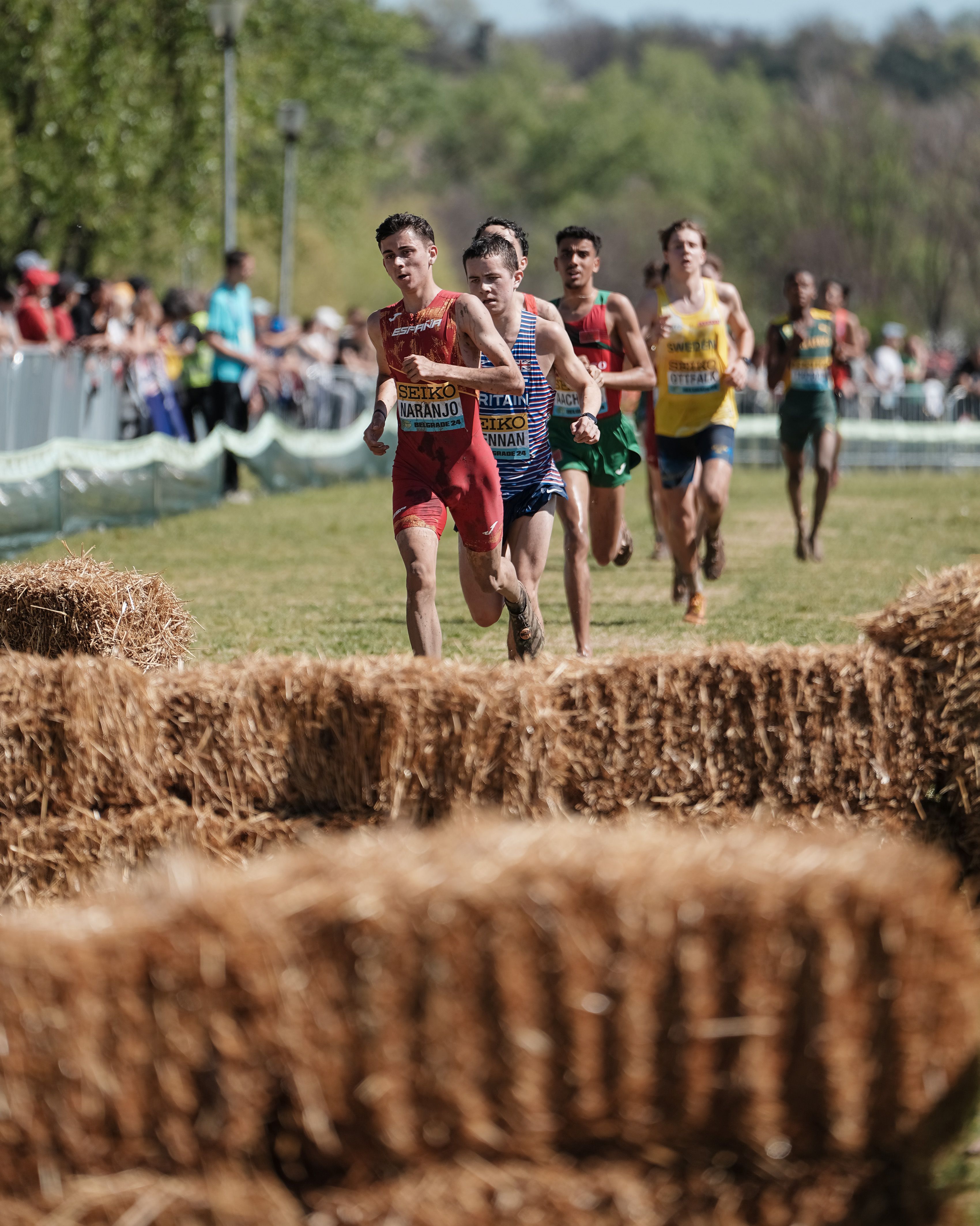 Unai Naranjo fue uno de los representantes españoles en la categoría Sub 20 del Mundial de Cross de Belgrado. SPORTMEDIA.